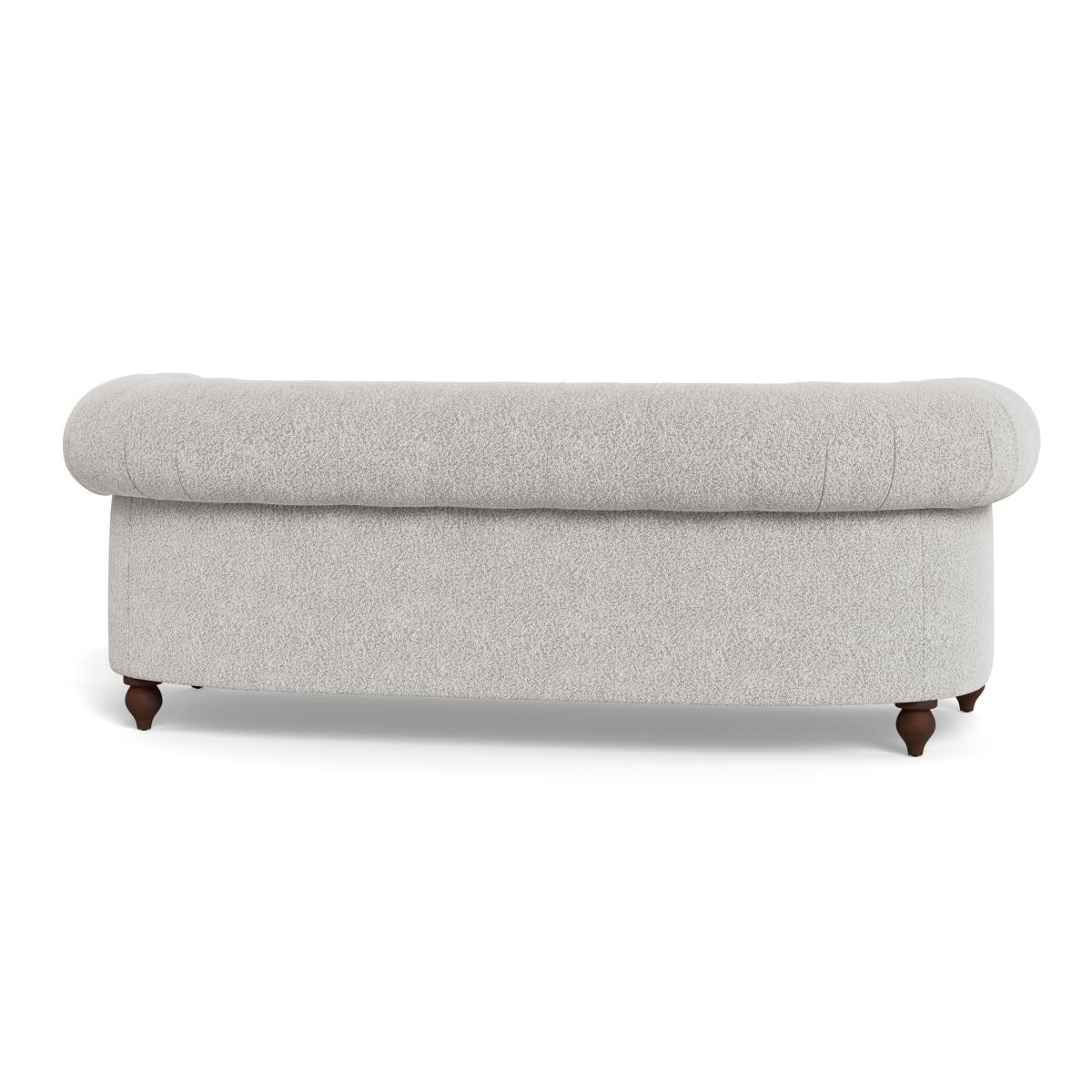 Heal's Fitzrovia 3 Seater Sofa Chunky Boucle Ecru Natural Feet – image 5