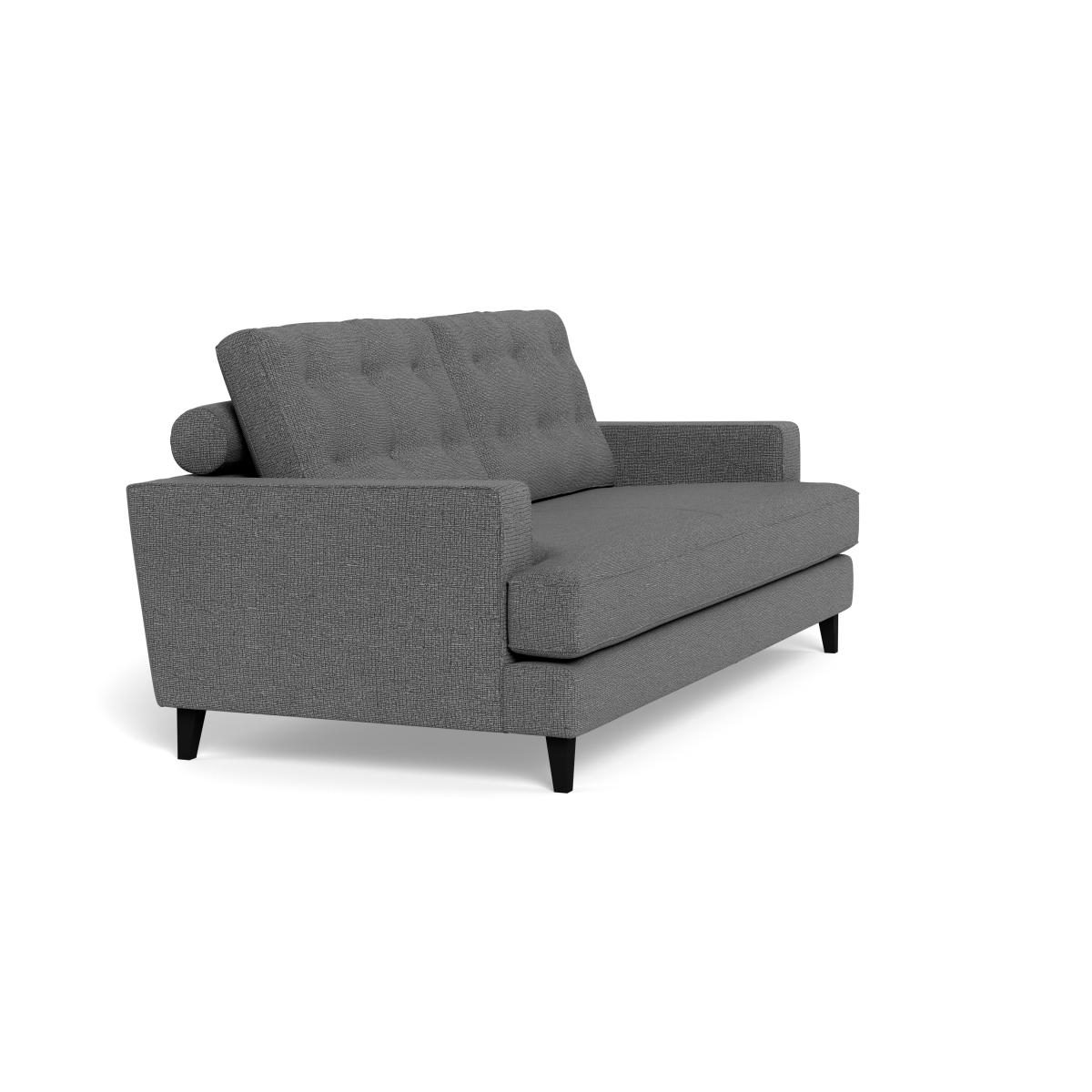 Heal's Mistral 3 Seater Sofa Tejo Recycled Noir Black Feet – image 3