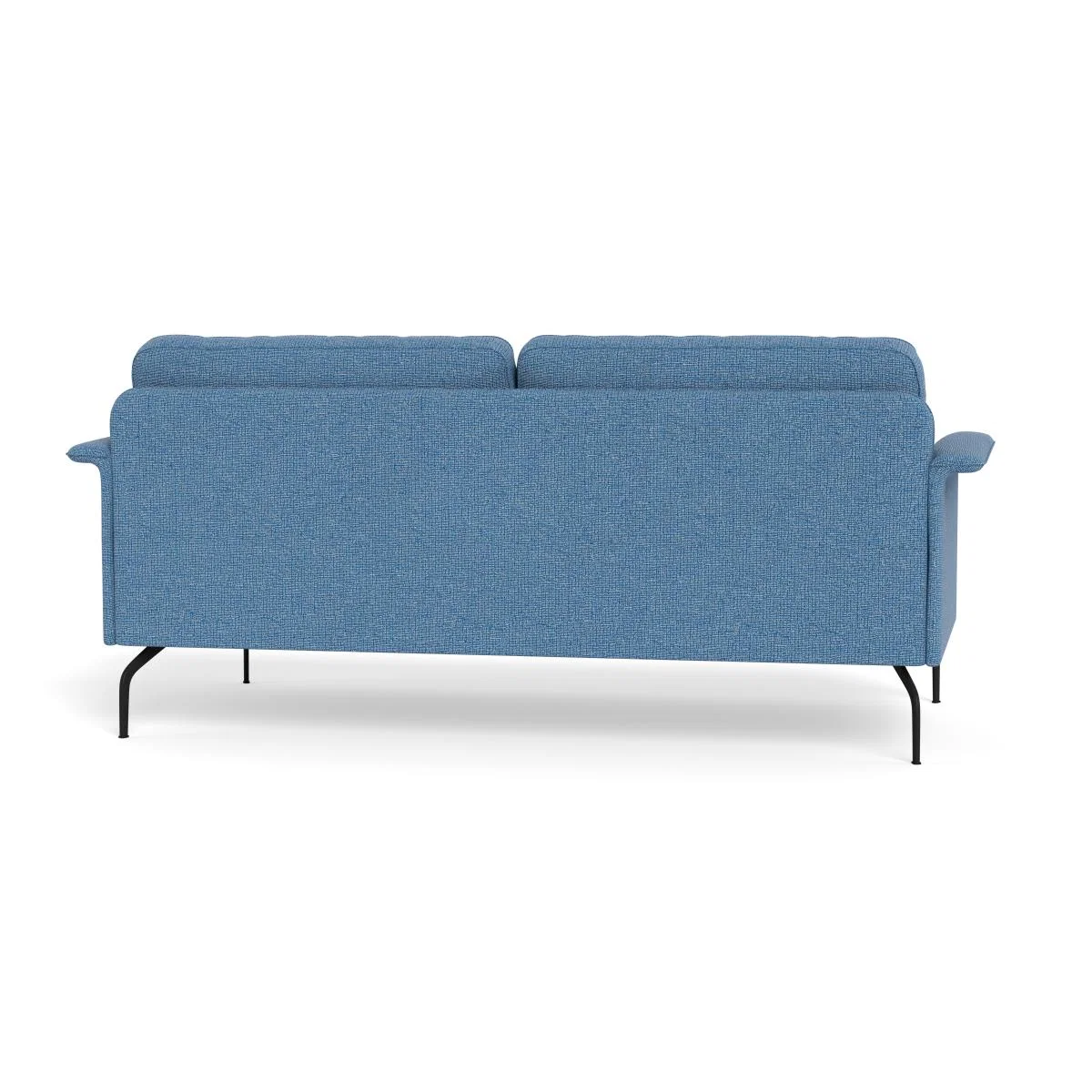Heal's Iver 3 Seater Sofa Tejo Recycled Cobalt Black Feet – image 6