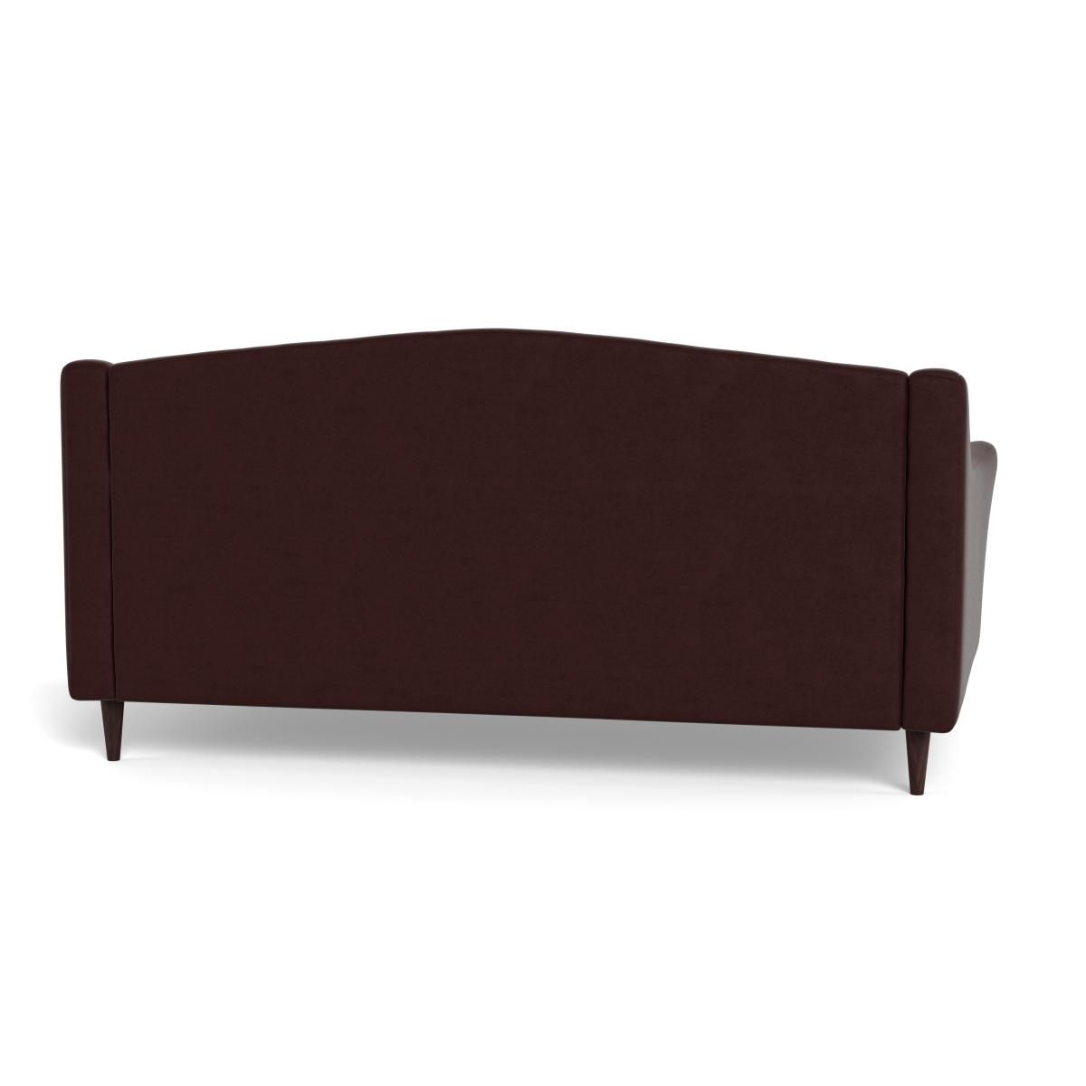 Heal's Somerset 3 Seater Sofa Smart Luxe Velvet Acorn Natural Feet – image 6