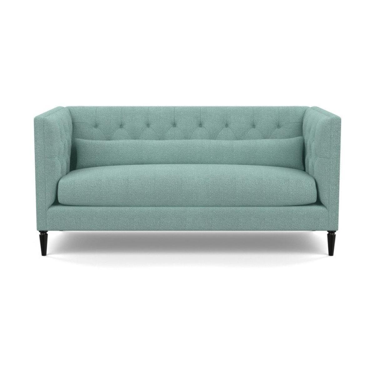 Heal's Balmoral 3 Seater Sofa Smart Velvet Petrol Natural Oak Feet - Heal's UK Furniture – image 11