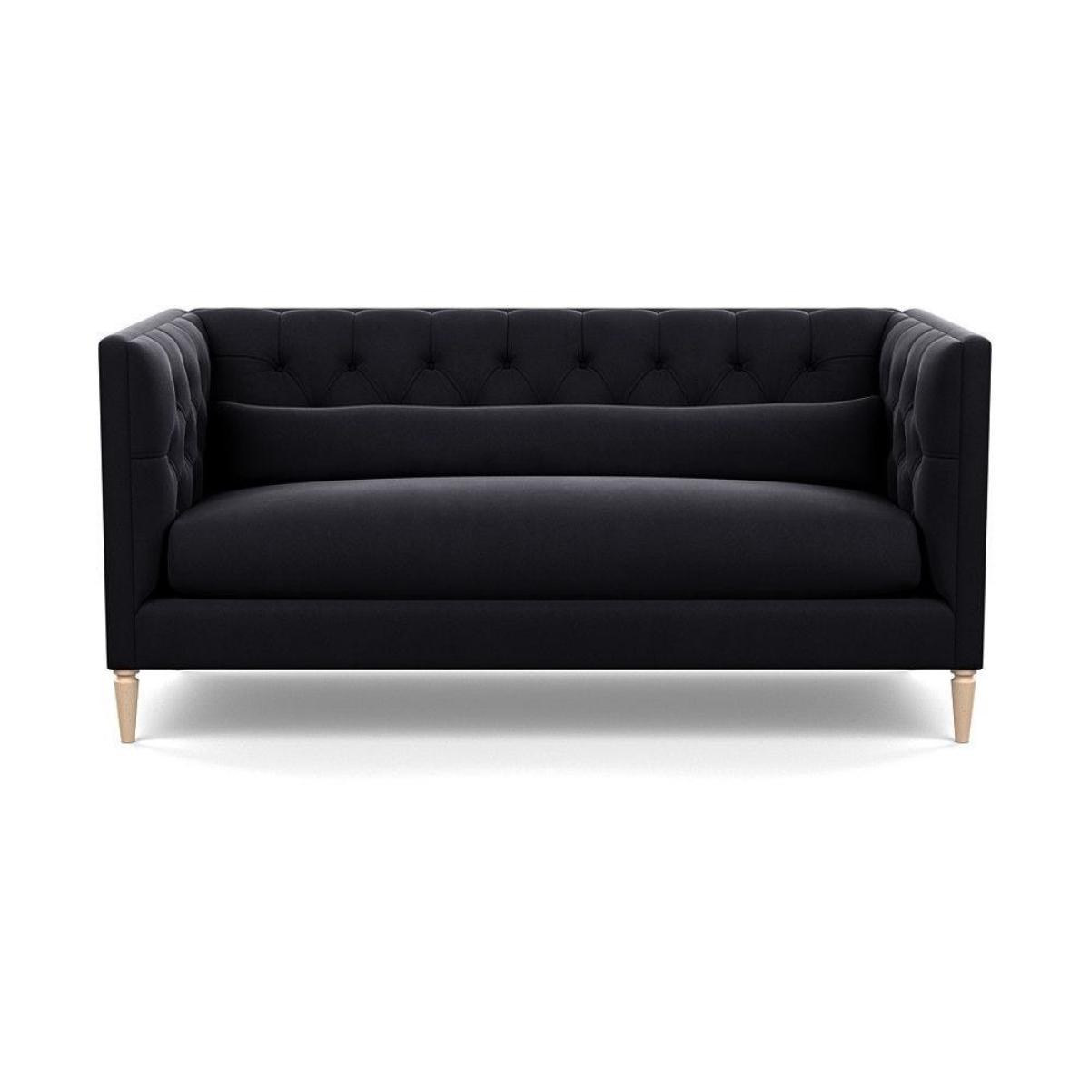 Heal's Balmoral 3 Seater Sofa Smart Velvet Petrol Natural Oak Feet - Heal's UK Furniture – image 17