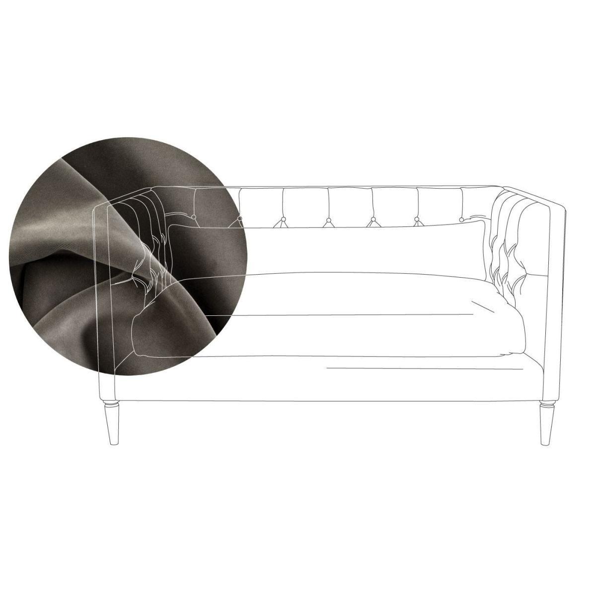 Heal's Balmoral 3 Seater Sofa Smart Velvet Petrol Natural Oak Feet - Heal's UK Furniture – image 20
