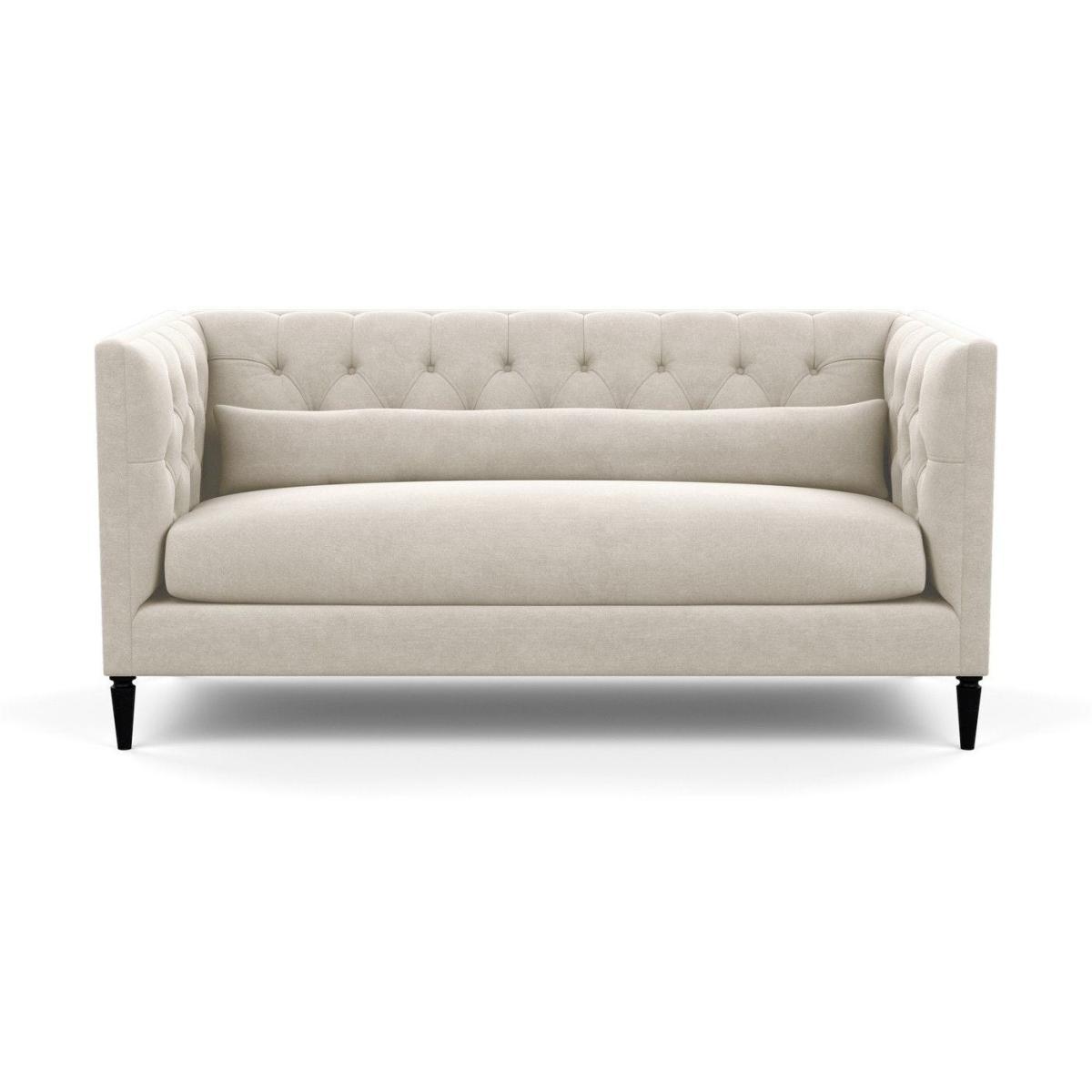 Heal's Balmoral 3 Seater Sofa Smart Velvet Petrol Natural Oak Feet - Heal's UK Furniture – image 27