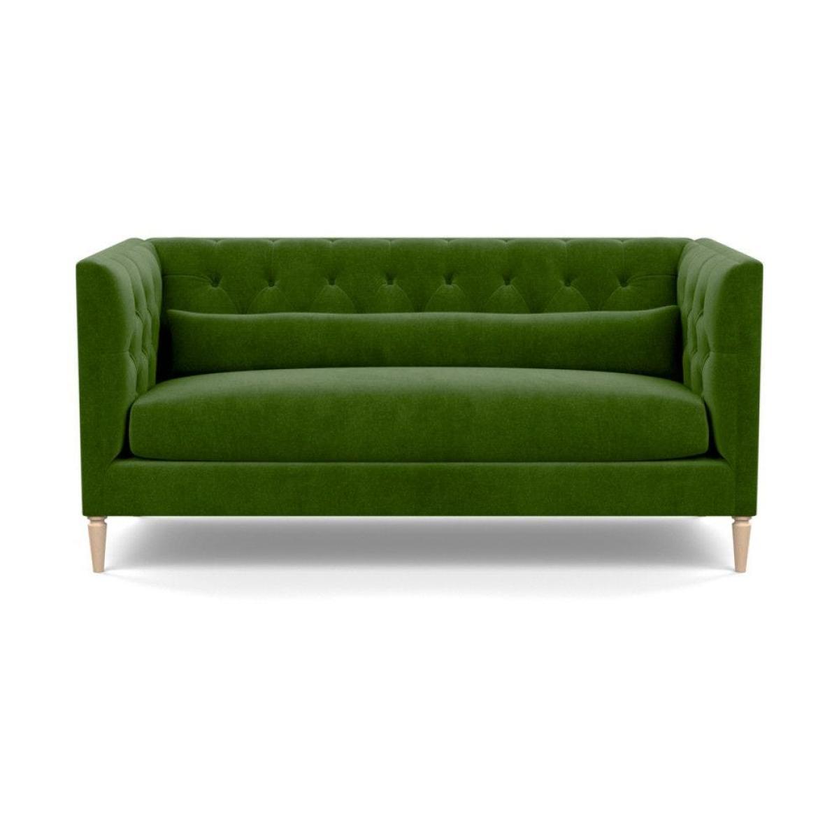 Heal's Balmoral 3 Seater Sofa Smart Velvet Petrol Natural Oak Feet - Heal's UK Furniture – image 31