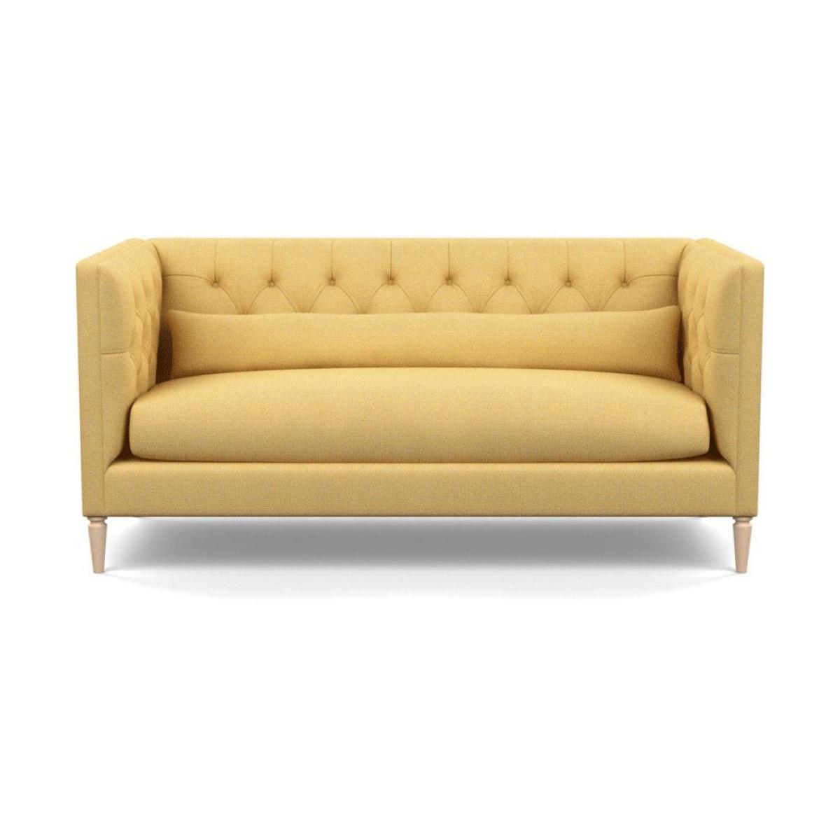 Heal's Balmoral 3 Seater Sofa Smart Velvet Petrol Natural Oak Feet - Heal's UK Furniture – image 32