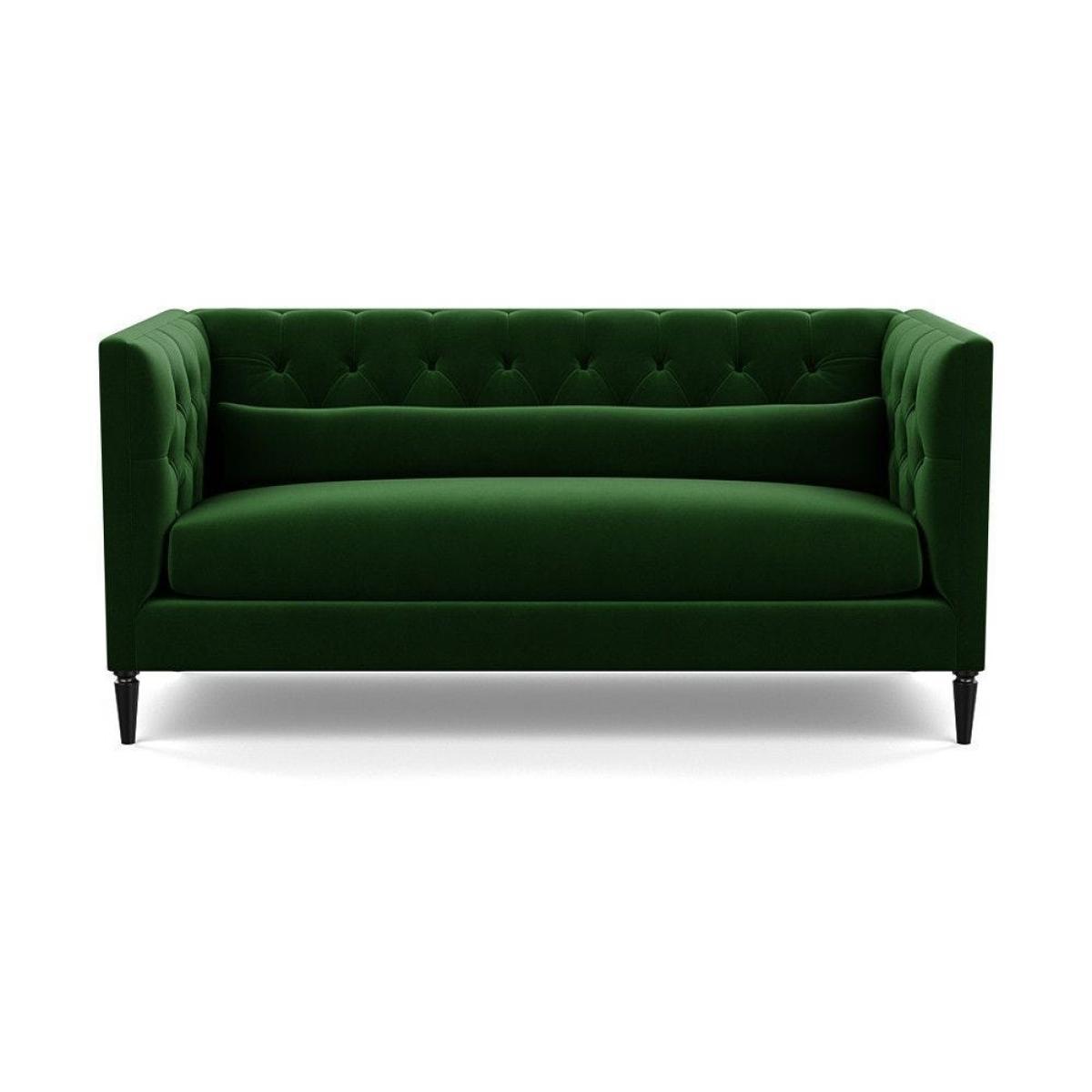 Heal's Balmoral 3 Seater Sofa Smart Velvet Petrol Natural Oak Feet - Heal's UK Furniture – image 33