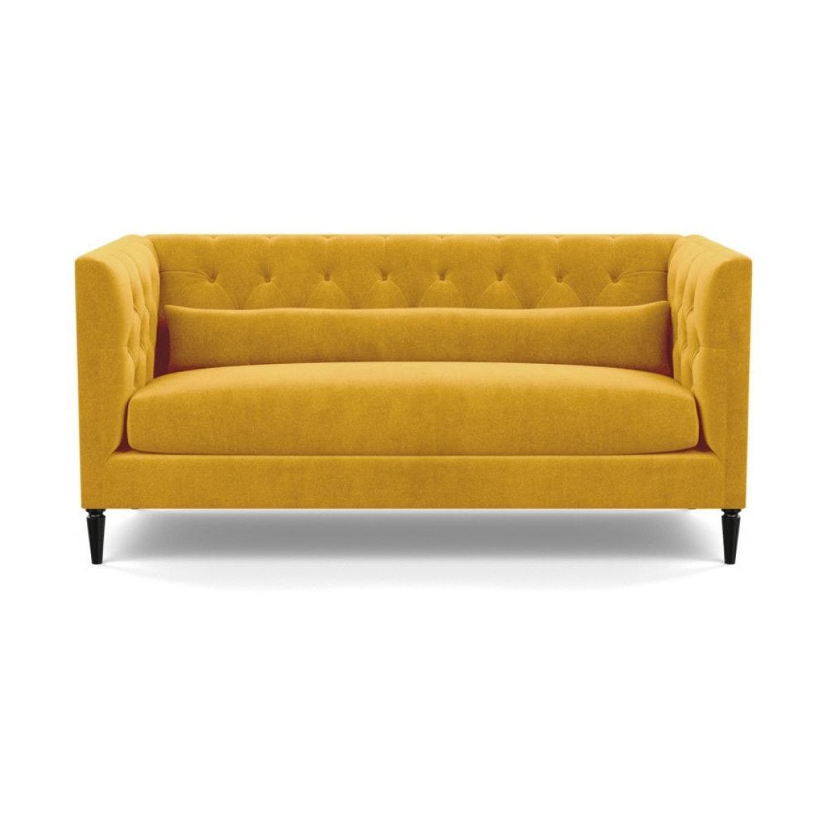 Heal's Balmoral 3 Seater Sofa Smart Velvet Petrol Natural Oak Feet - Heal's UK Furniture – image 35