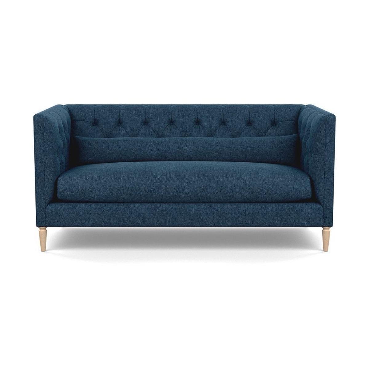 Heal's Balmoral 3 Seater Sofa Smart Velvet Petrol Natural Oak Feet - Heal's UK Furniture – image 39