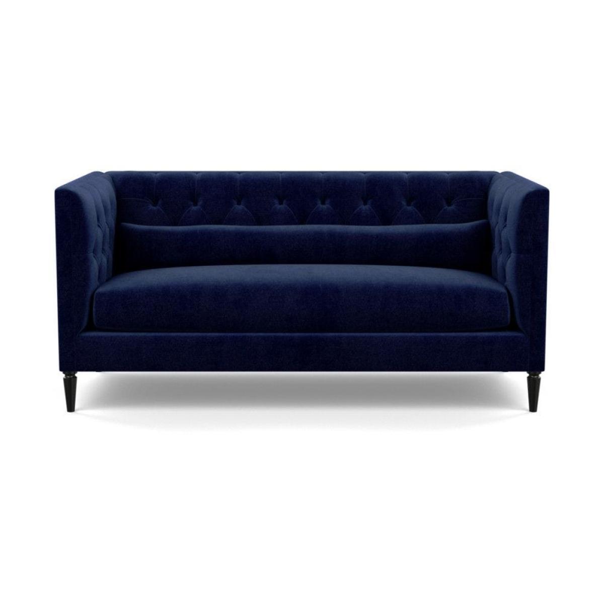 Heal's Balmoral 3 Seater Sofa Smart Velvet Petrol Natural Oak Feet - Heal's UK Furniture – image 5
