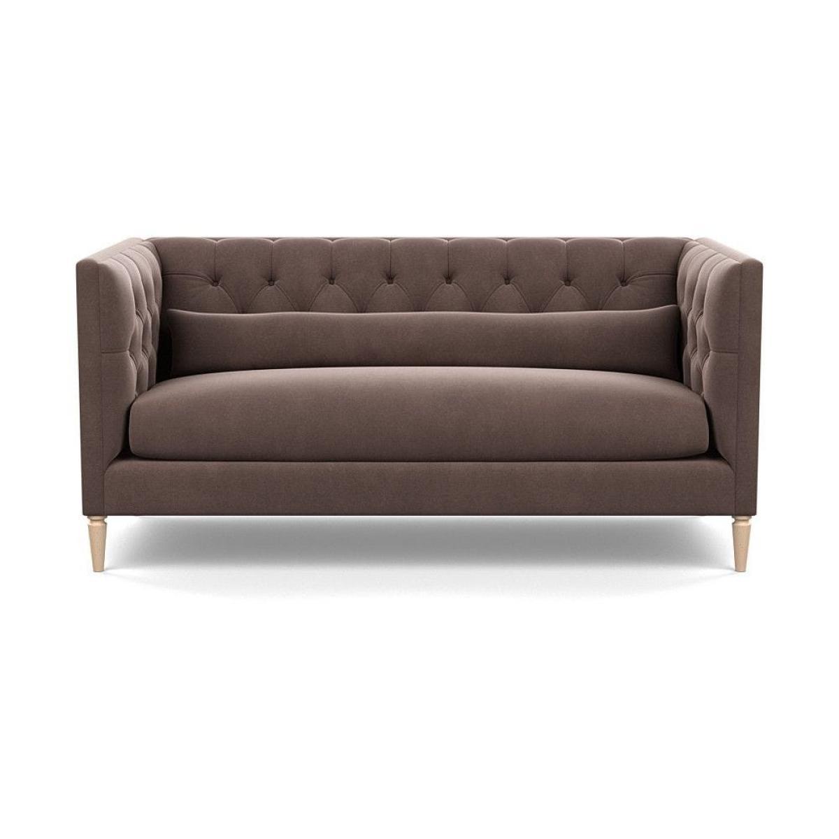 Heal's Balmoral 3 Seater Sofa Smart Velvet Petrol Natural Oak Feet - Heal's UK Furniture – image 43