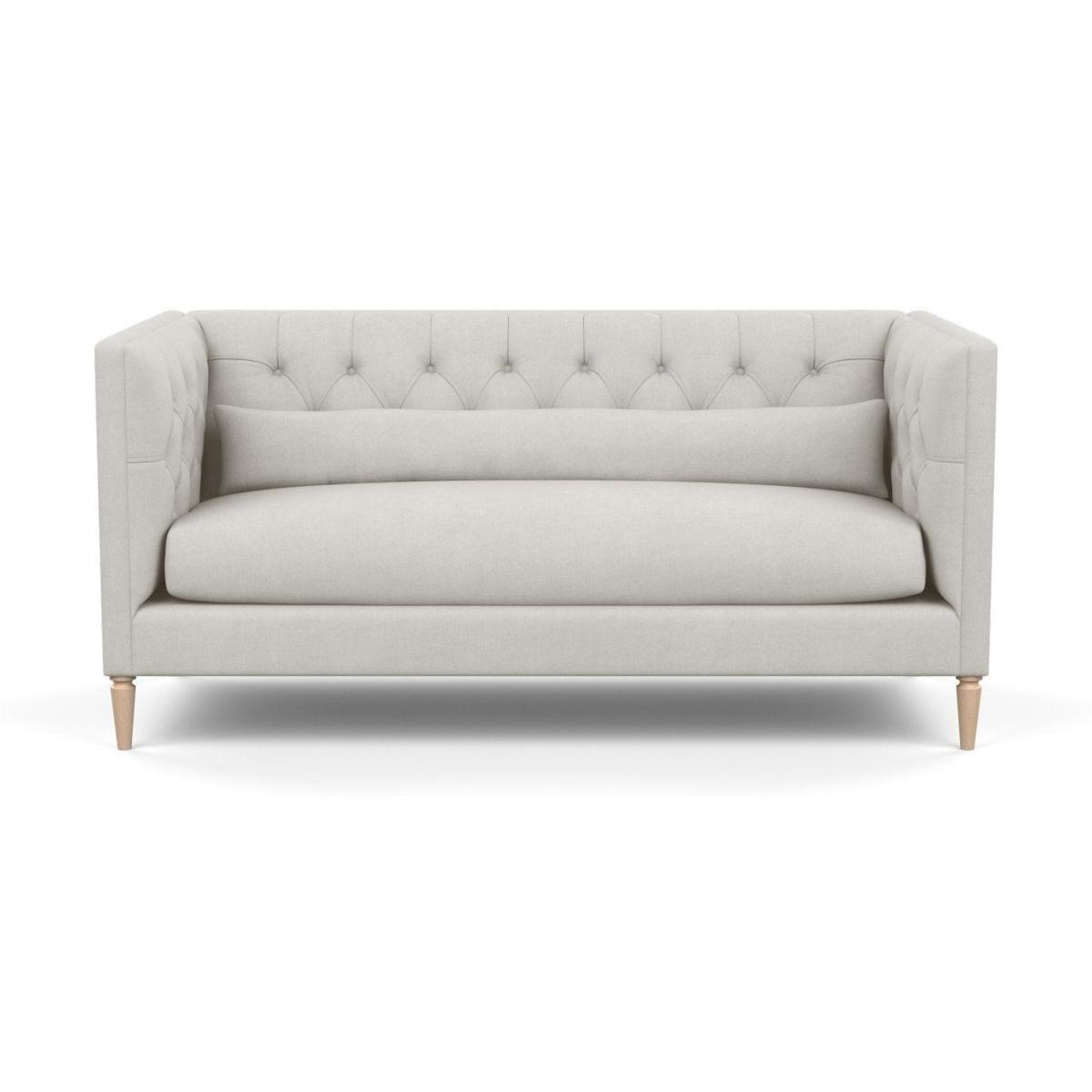Heal's Balmoral 3 Seater Sofa Smart Velvet Petrol Natural Oak Feet - Heal's UK Furniture – image 45