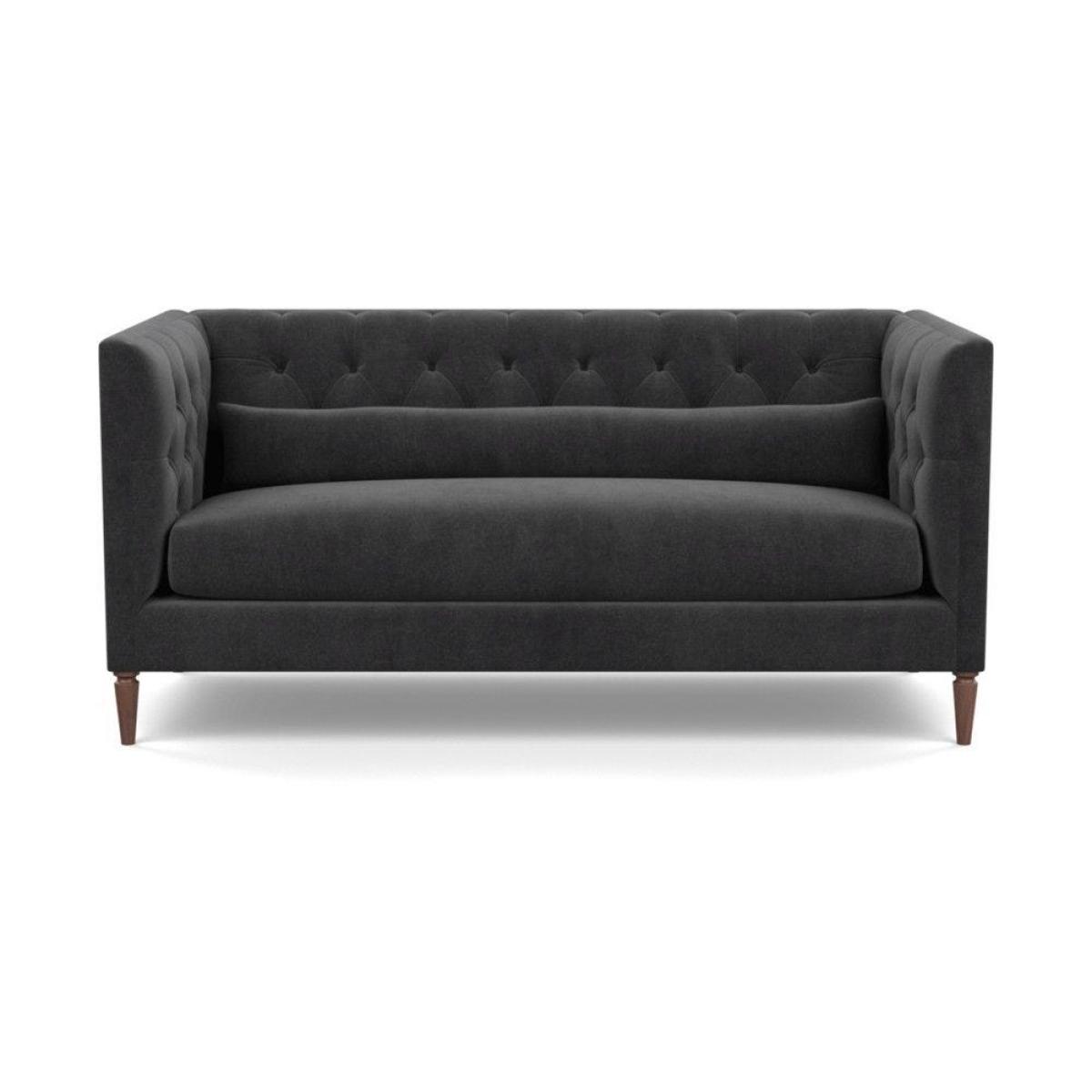 Heal's Balmoral 3 Seater Sofa Smart Velvet Petrol Natural Oak Feet - Heal's UK Furniture – image 46