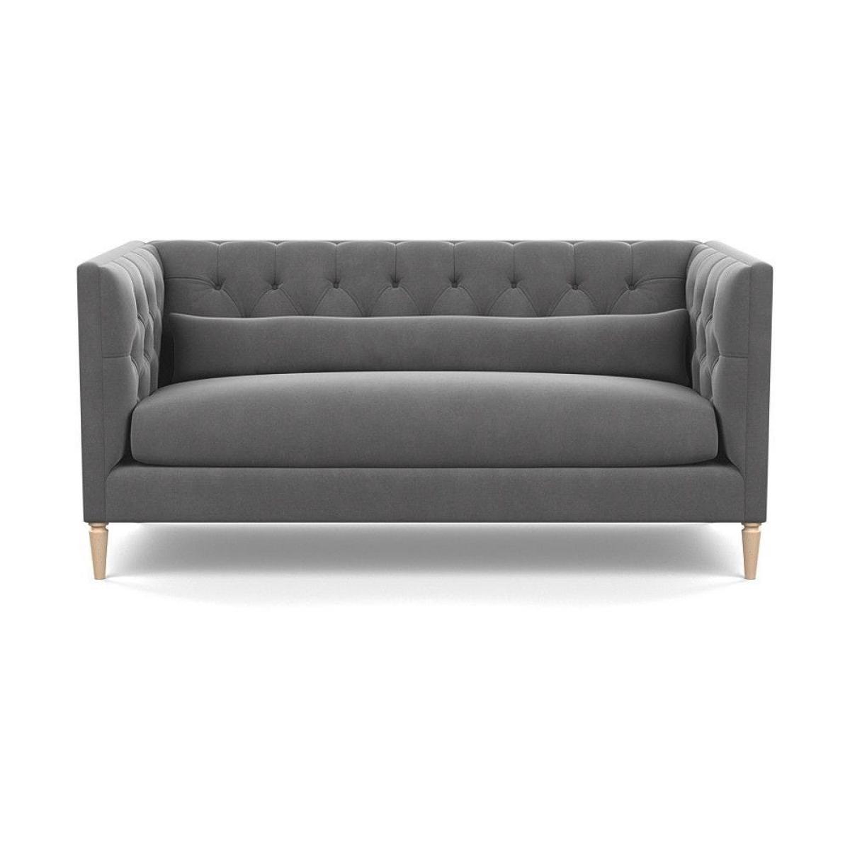 Heal's Balmoral 3 Seater Sofa Smart Velvet Petrol Natural Oak Feet - Heal's UK Furniture – image 52