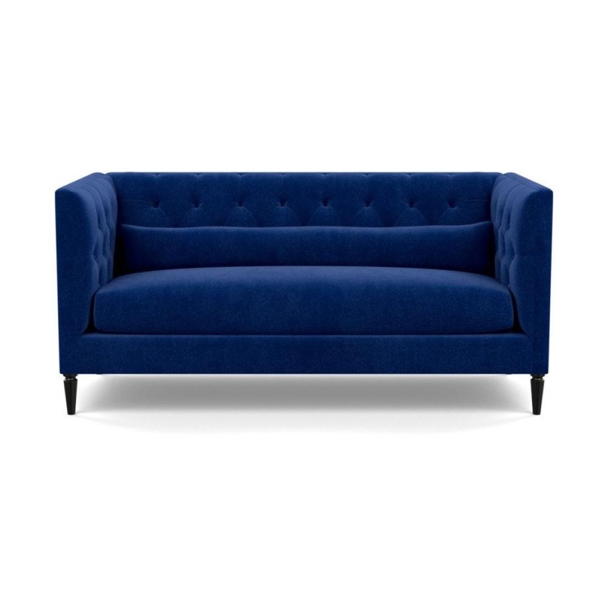 Heal's Balmoral 3 Seater Sofa Smart Velvet Petrol Natural Oak Feet - Heal's UK Furniture – image 61