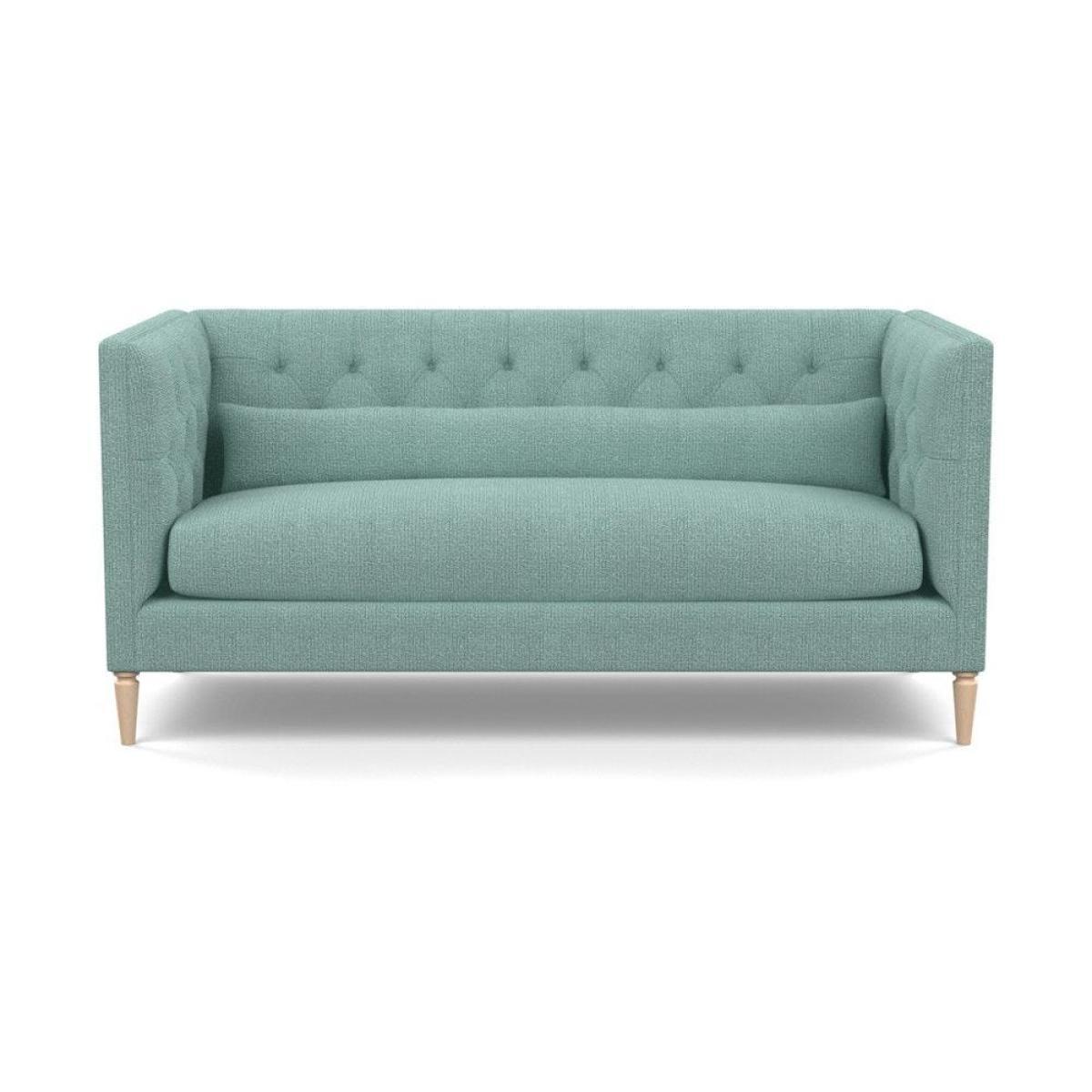 Heal's Balmoral 3 Seater Sofa Smart Velvet Petrol Natural Oak Feet - Heal's UK Furniture – image 66