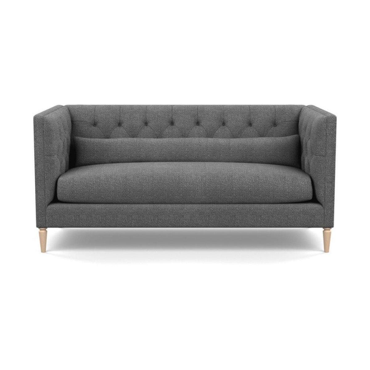 Heal's Balmoral 3 Seater Sofa Smart Velvet Petrol Natural Oak Feet - Heal's UK Furniture – image 8