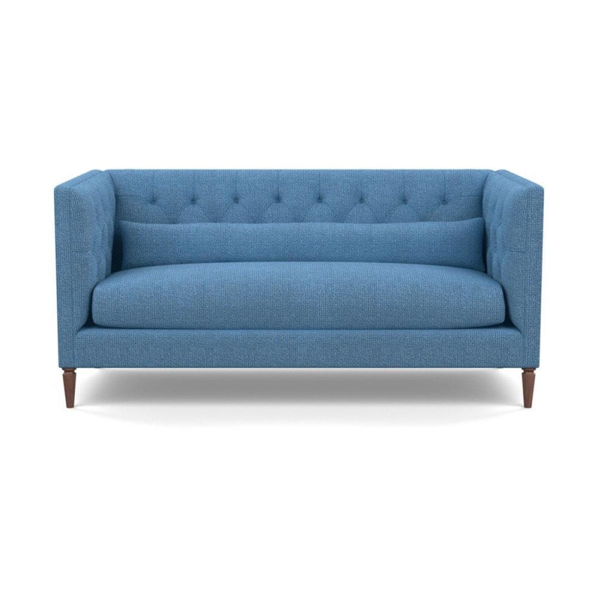 Heal's Balmoral 3 Seater Sofa Smart Velvet Petrol Natural Oak Feet - Heal's UK Furniture – image 79