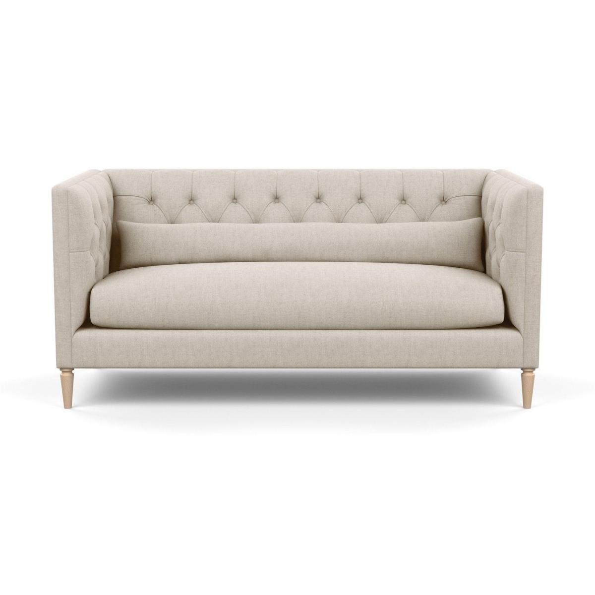 Heal's Balmoral 3 Seater Sofa Smart Velvet Petrol Natural Oak Feet - Heal's UK Furniture – image 80