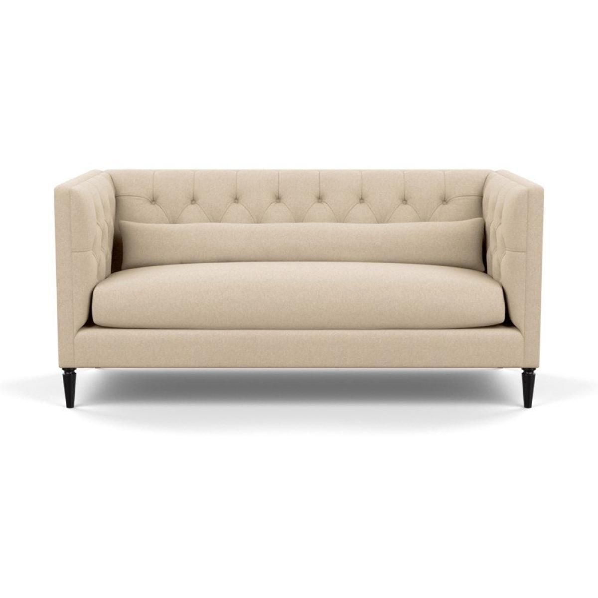 Heal's Balmoral 3 Seater Sofa Smart Velvet Petrol Natural Oak Feet - Heal's UK Furniture – image 81