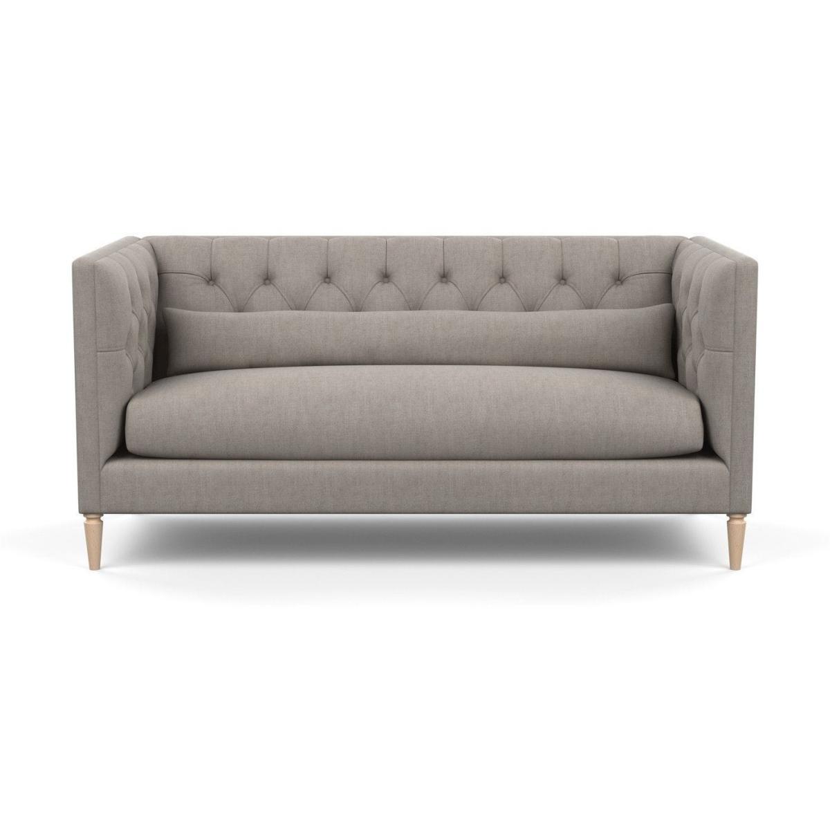 Heal's Balmoral 3 Seater Sofa Smart Velvet Petrol Natural Oak Feet - Heal's UK Furniture – image 83