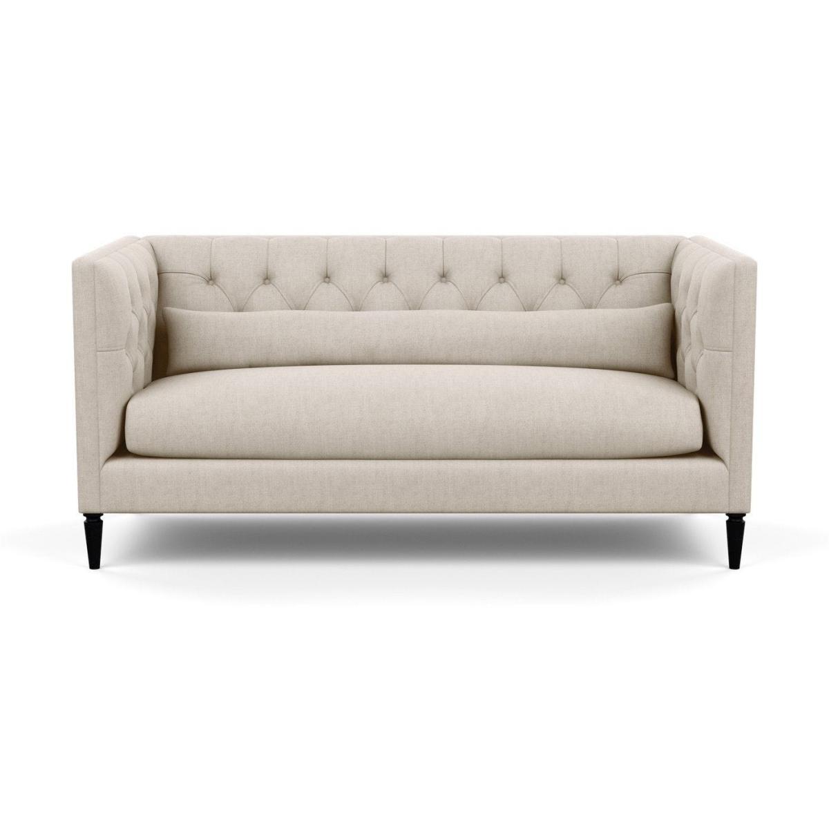 Heal's Balmoral 3 Seater Sofa Smart Velvet Petrol Natural Oak Feet - Heal's UK Furniture – image 94
