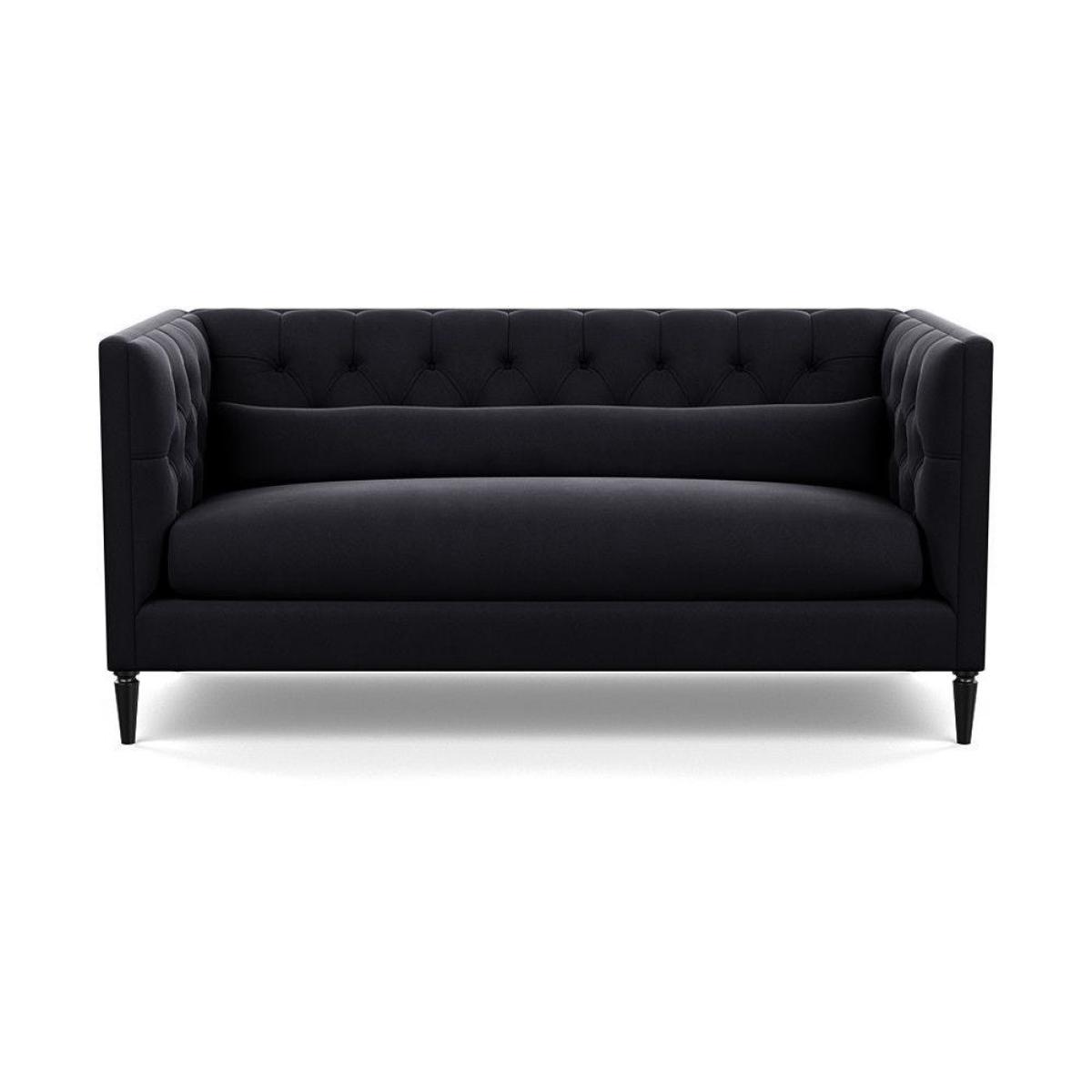 Heal's Balmoral 3 Seater Sofa Smart Velvet Petrol Natural Oak Feet - Heal's UK Furniture – image 95