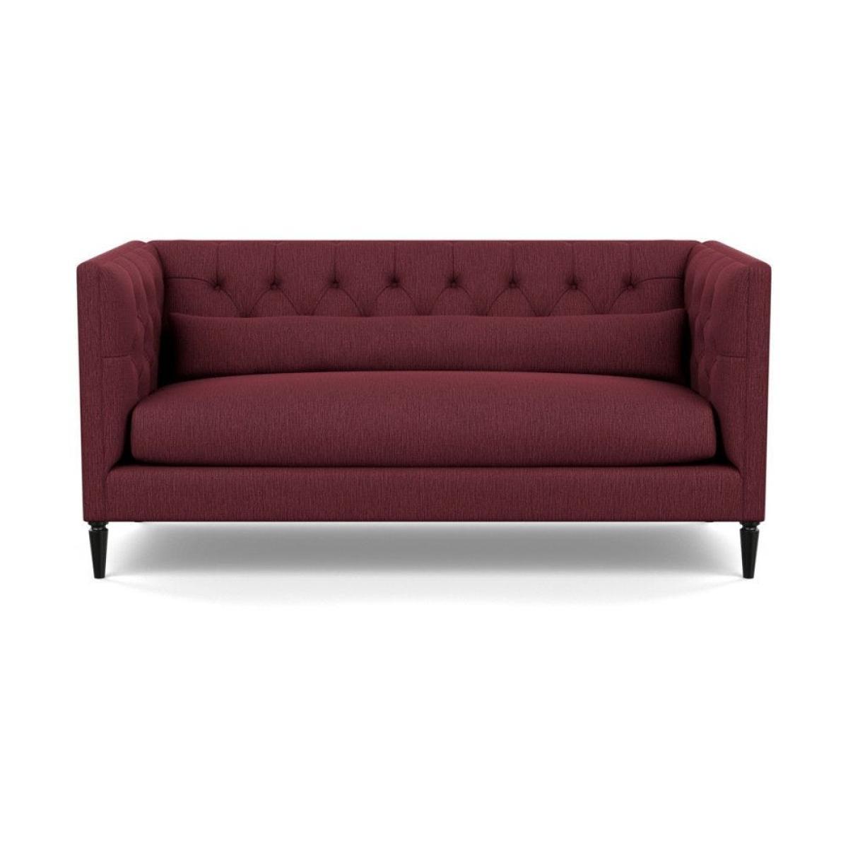 Heal's Balmoral 3 Seater Sofa Smart Velvet Petrol Natural Oak Feet - Heal's UK Furniture – image 100