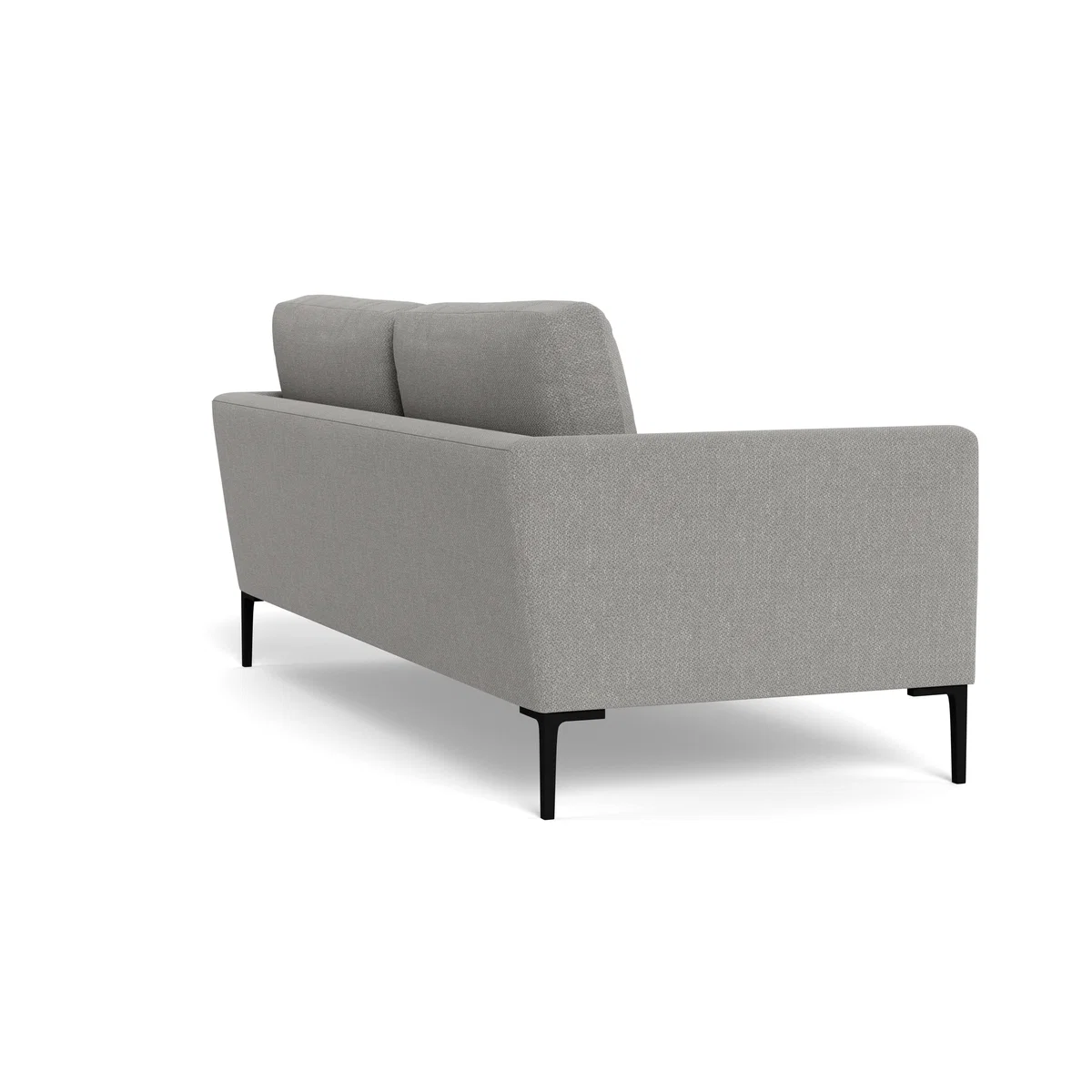 Heal's Eton 3 Seater Sofa Texture Pale Grey Black Feet - Heal's UK Furniture – image 4