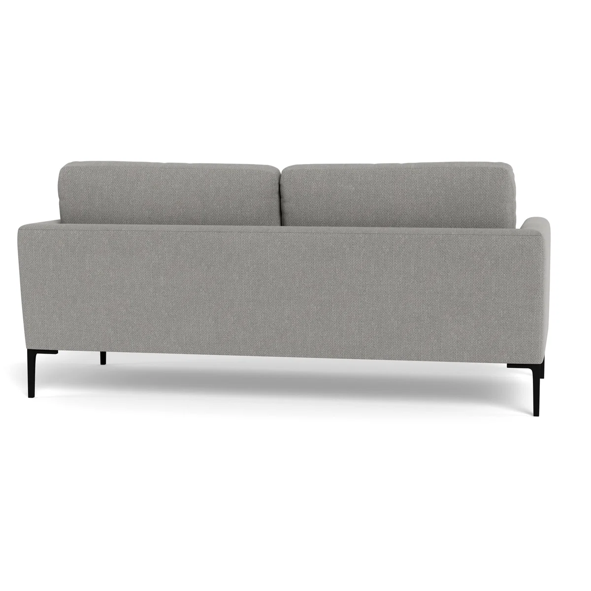 Heal's Eton 3 Seater Sofa Texture Pale Grey Black Feet - Heal's UK Furniture – image 5