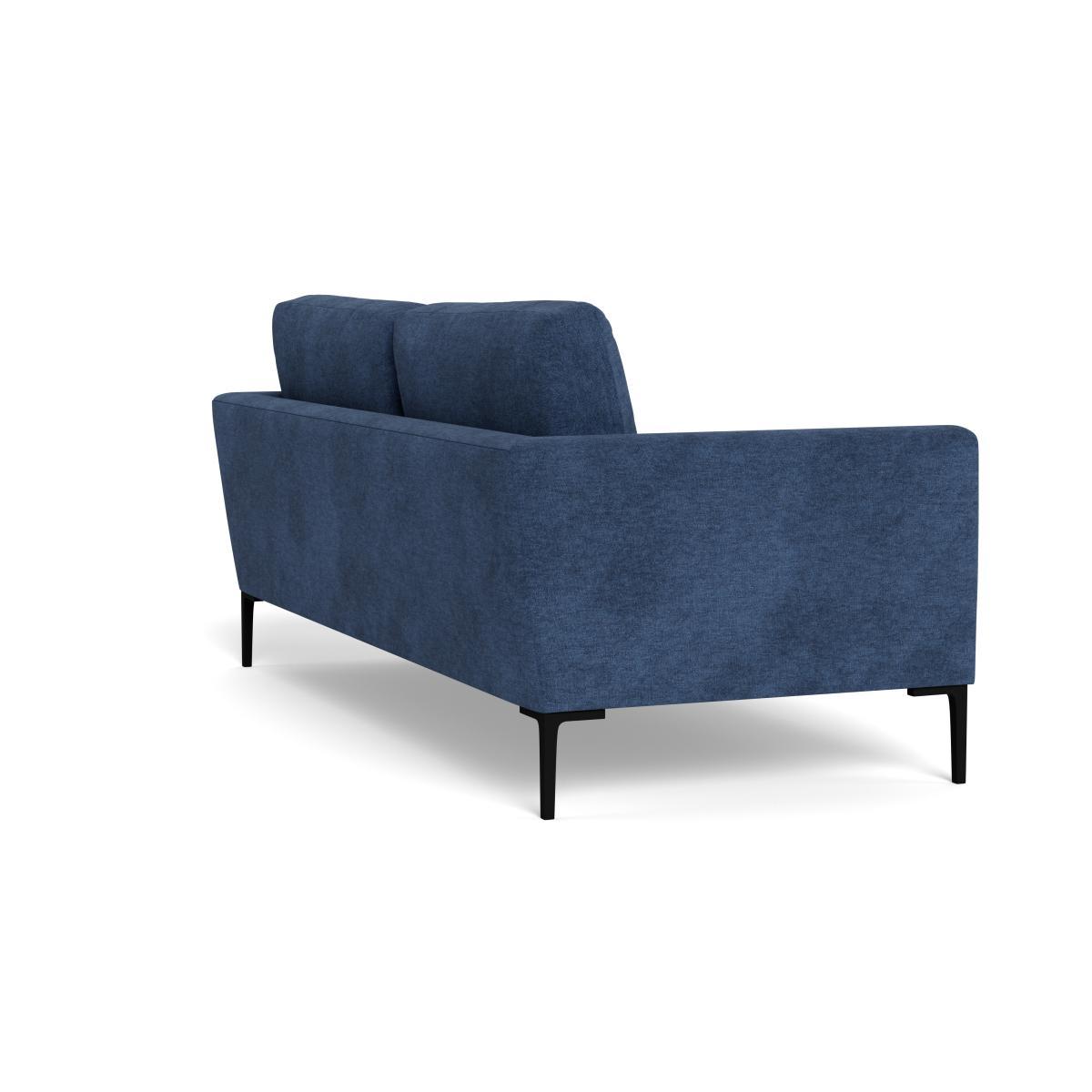 Heal's Eton 3 Seater Sofa Broad Weave Lagoon Brass Feet - Heal's UK Furniture – image 4