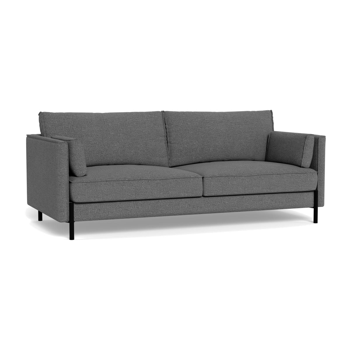 Heal's Tortona 3 Seater Sofa Tejo Recycled Noir – image 1