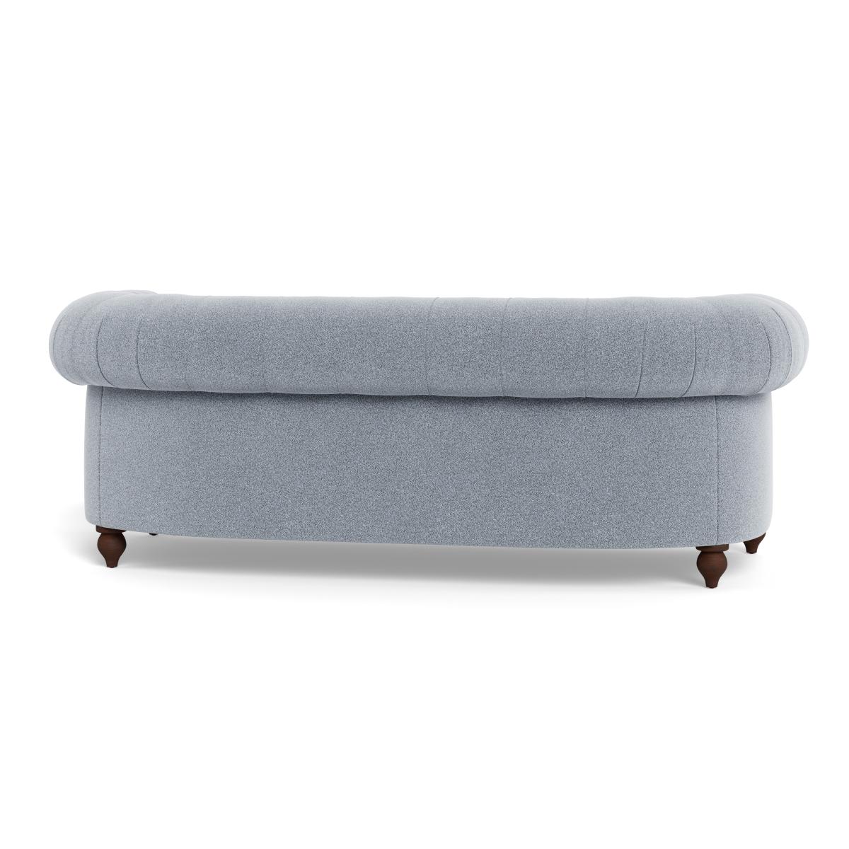 Heal's Fitzrovia 3 Seater Sofa Boucle Steel Natural Feet – image 5
