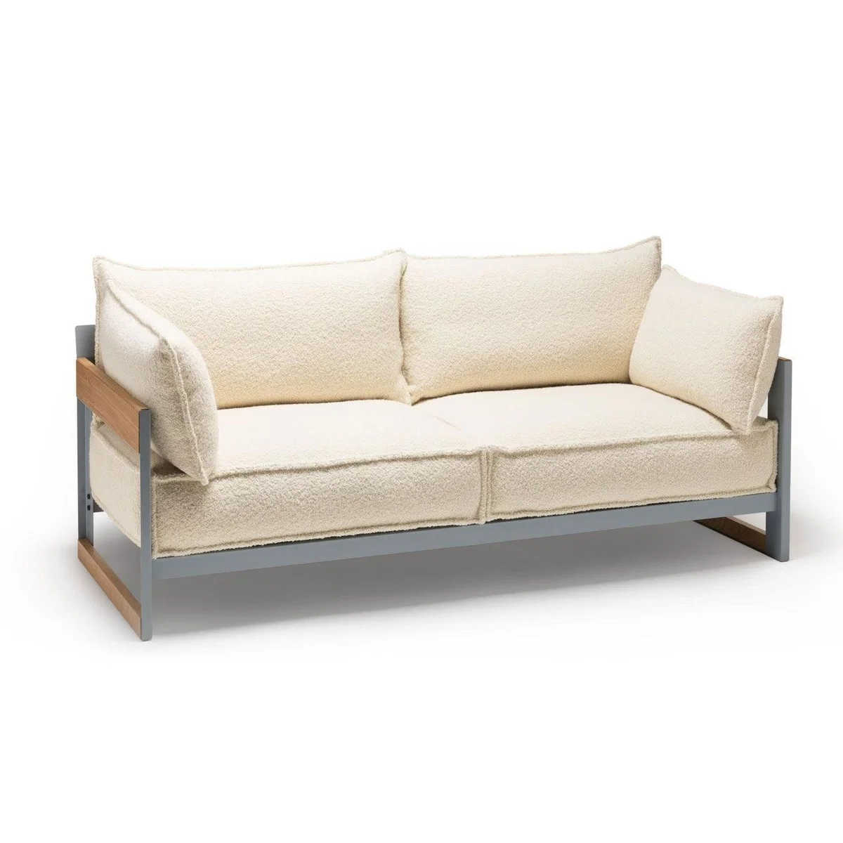 Established & Sons Cassette 3 Seater Sofa Louison Creme - Heal's UK Furniture – image 6