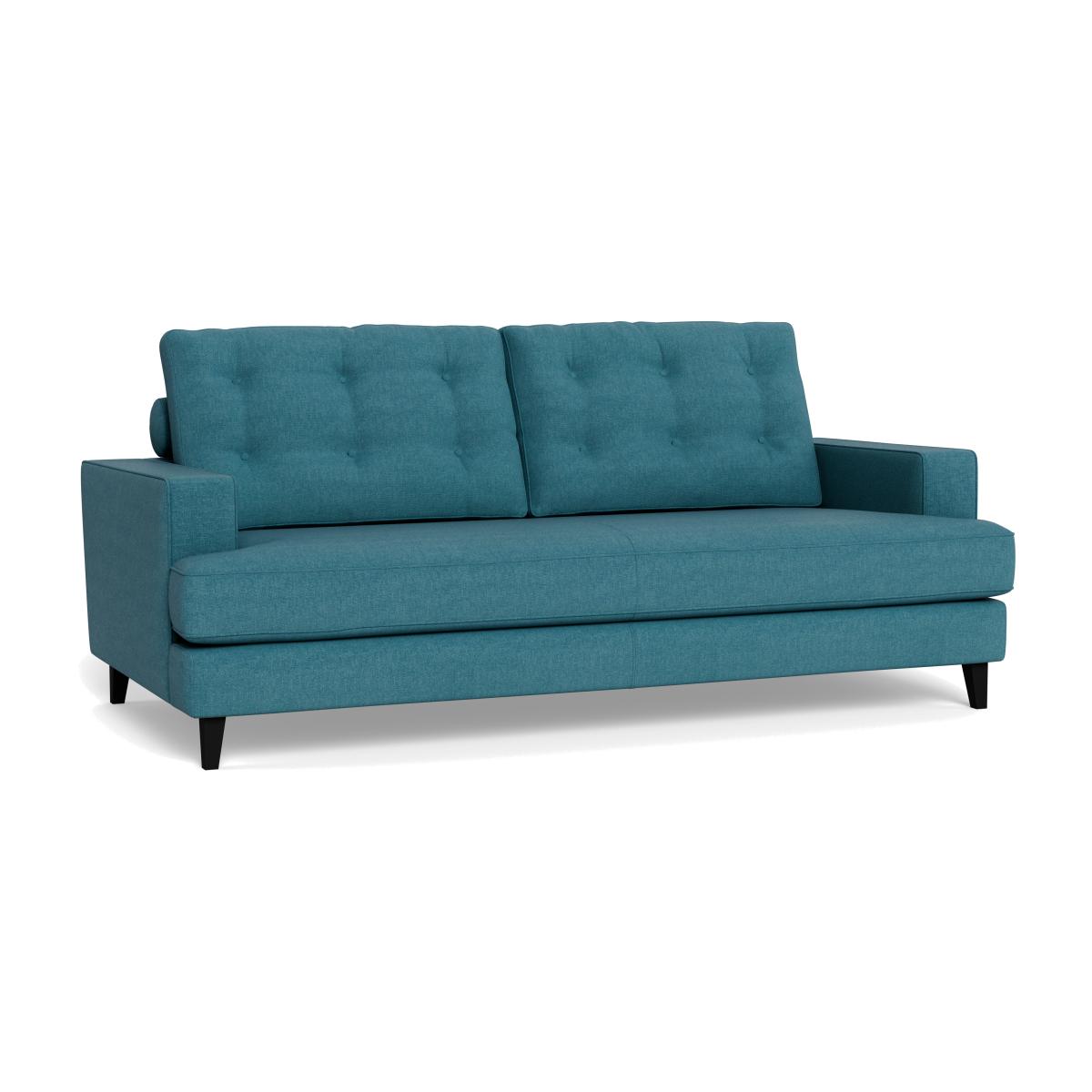 Heal's Mistral 3 Seater Sofa Brushed Cotton Cadet Natural Feet – image 1