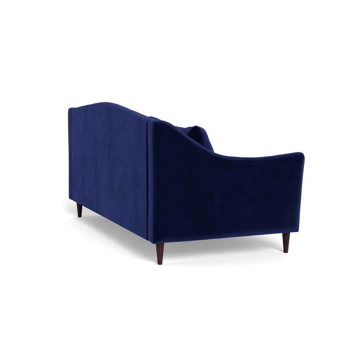 Heal's Somerset 3 Seater Sofa Velvet Midnight Natural - Heal's UK Furniture – image 4