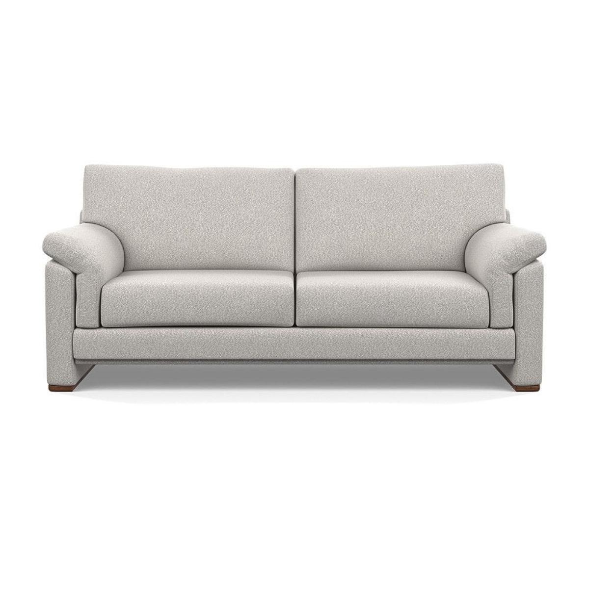 Heal's Paris II 3 Seater Sofa Smart Luxe Velvet Mineral Blue Natural Feet – image 16