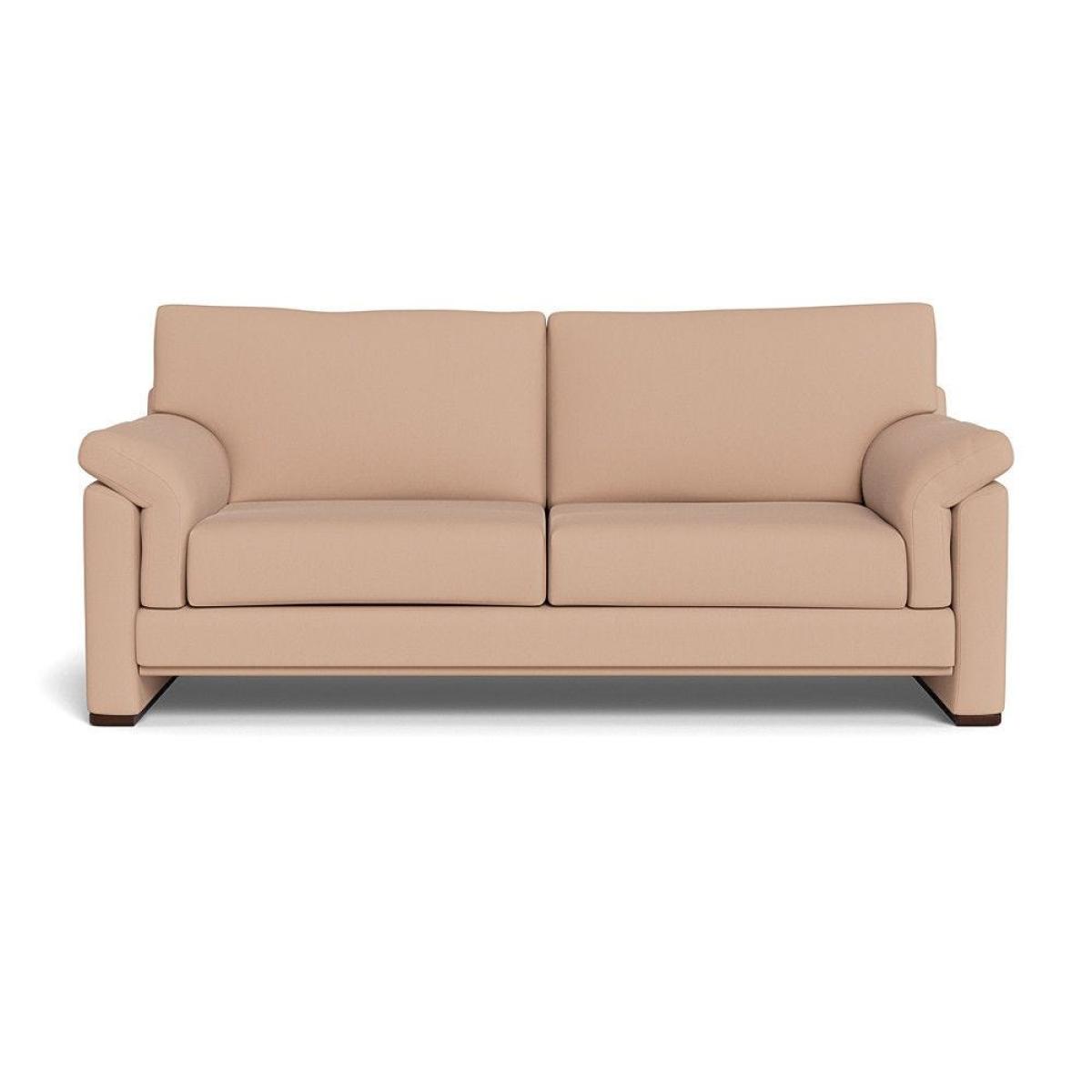 Heal's Paris II 3 Seater Sofa Smart Luxe Velvet Mineral Blue Natural Feet – image 21