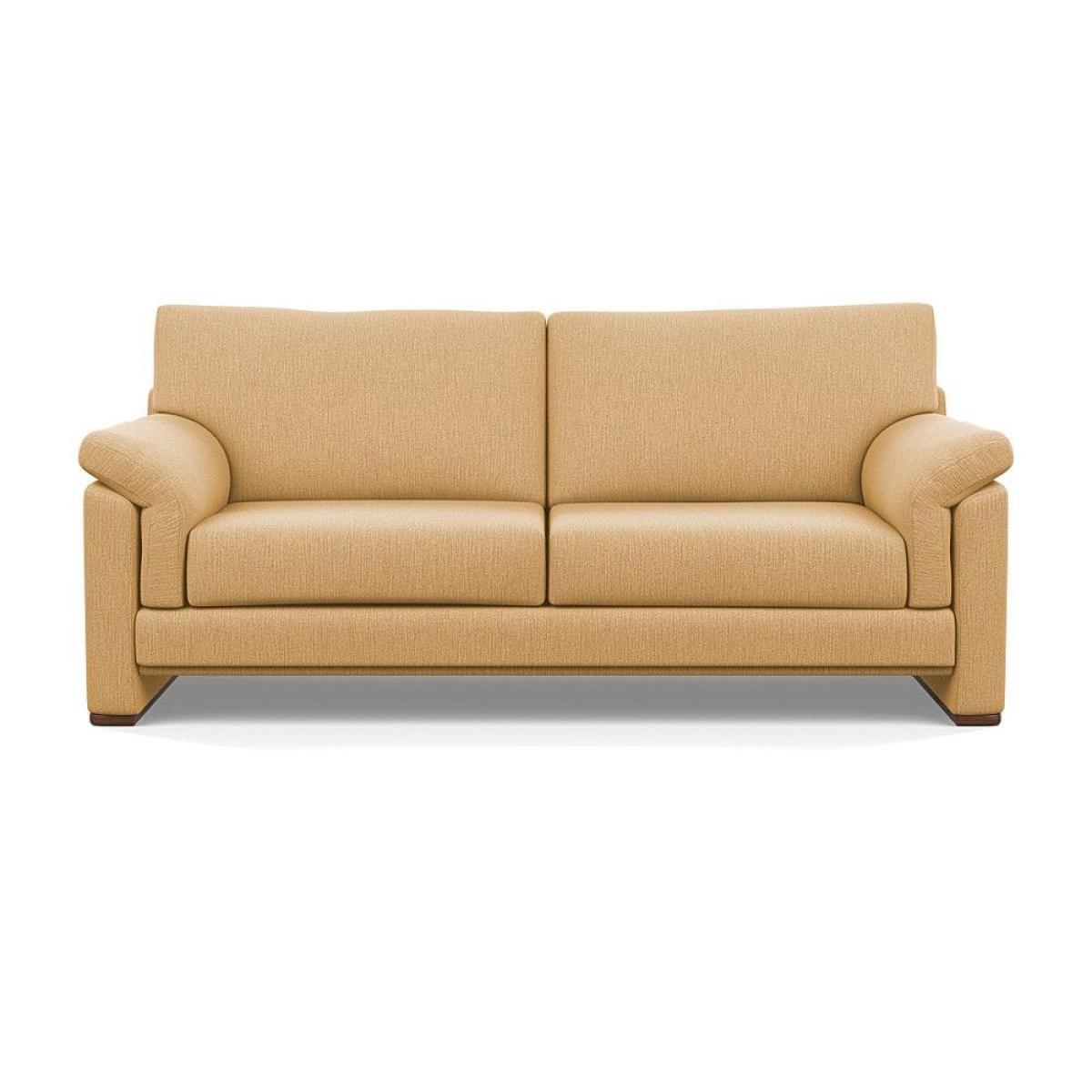 Heal's Paris II 3 Seater Sofa Smart Luxe Velvet Mineral Blue Natural Feet – image 36