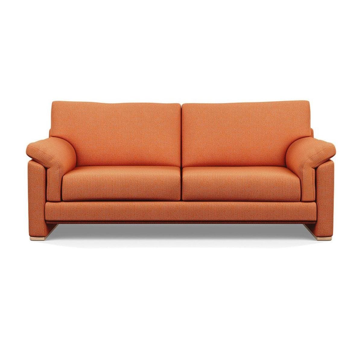 Heal's Paris II 3 Seater Sofa Smart Luxe Velvet Mineral Blue Natural Feet – image 38