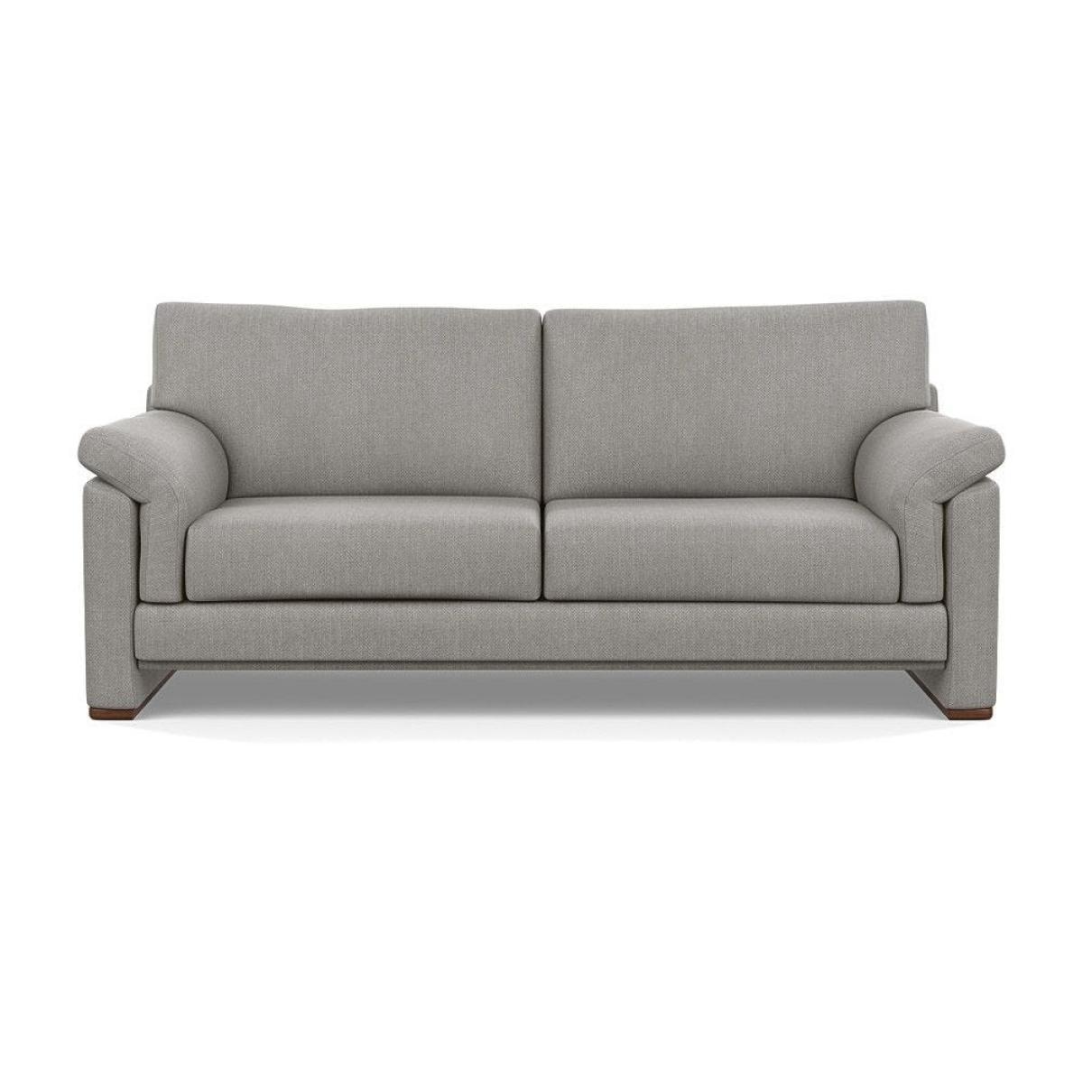 Heal's Paris II 3 Seater Sofa Smart Luxe Velvet Mineral Blue Natural Feet – image 39