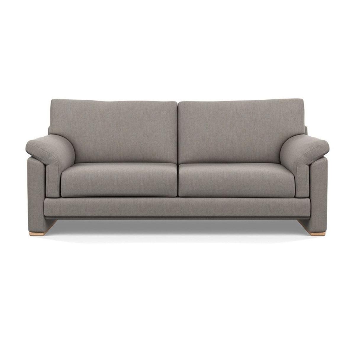 Heal's Paris II 3 Seater Sofa Smart Luxe Velvet Mineral Blue Natural Feet – image 40