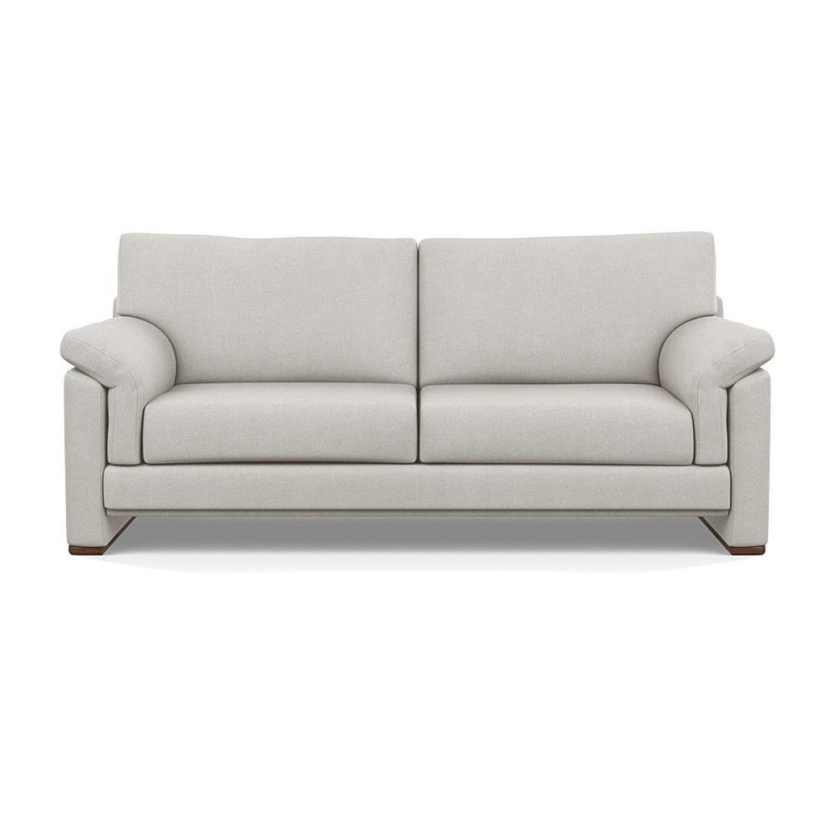 Heal's Paris II 3 Seater Sofa Smart Luxe Velvet Mineral Blue Natural Feet – image 49