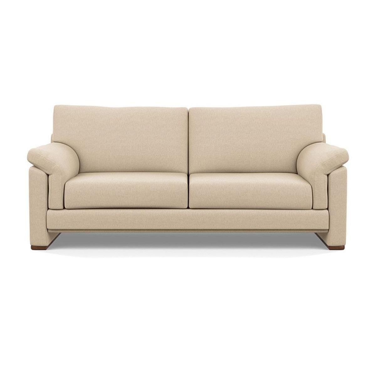 Heal's Paris II 3 Seater Sofa Smart Luxe Velvet Mineral Blue Natural Feet – image 53