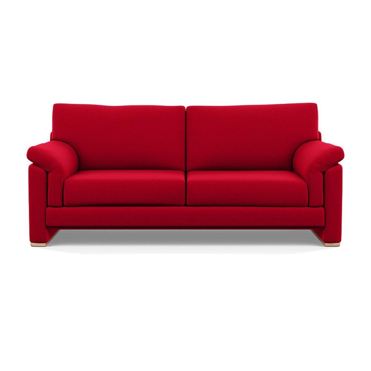 Heal's Paris II 3 Seater Sofa Smart Luxe Velvet Mineral Blue Natural Feet – image 57