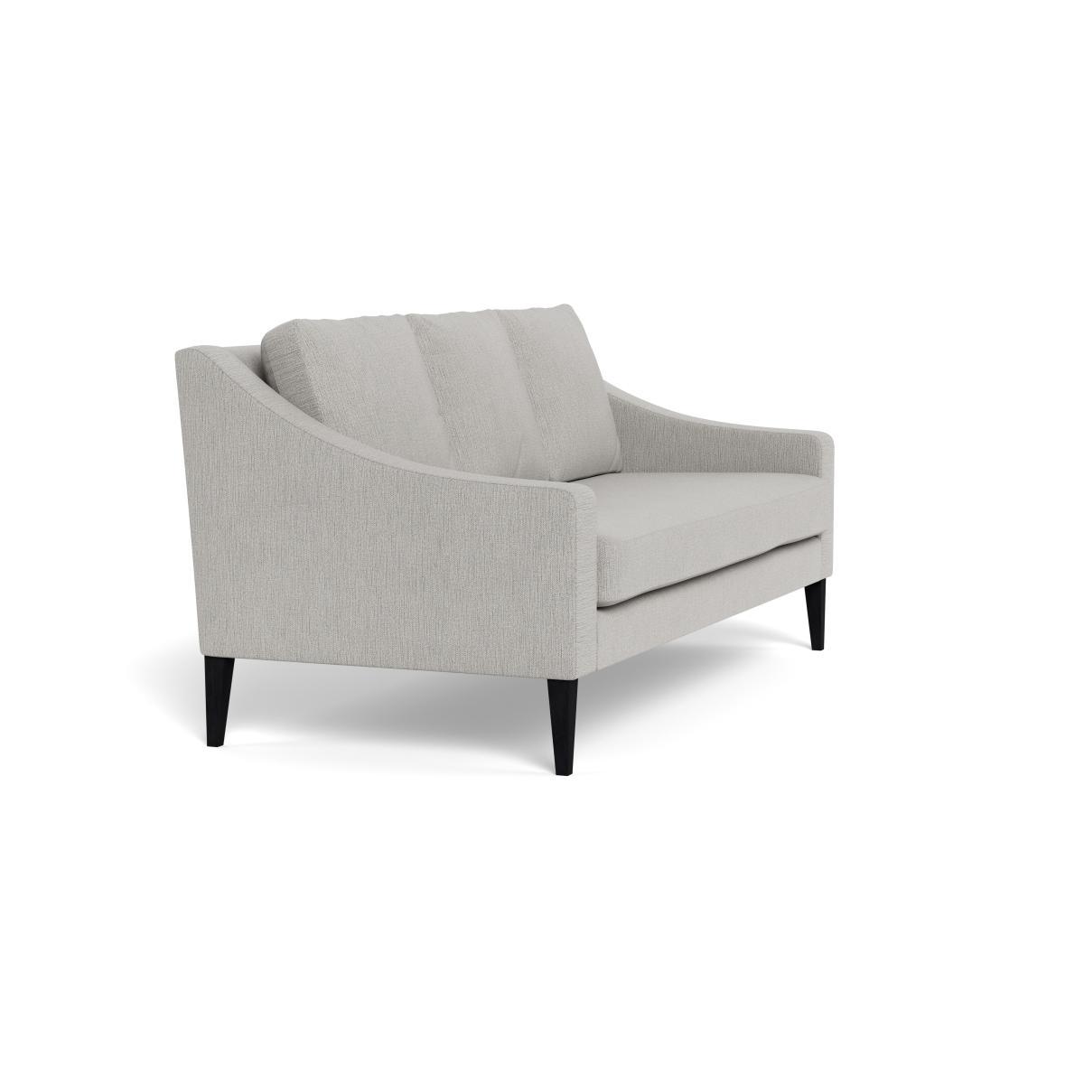 Heal's Richmond 3 Seater Sofa Smart Linen Mix Silver Natural Ash Feet - Heal's UK Furniture – image 2