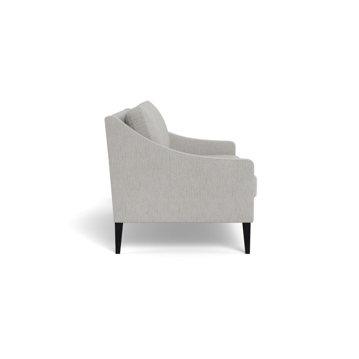 Heal's Richmond 3 Seater Sofa Smart Linen Mix Silver Natural Ash Feet - Heal's UK Furniture – image 3