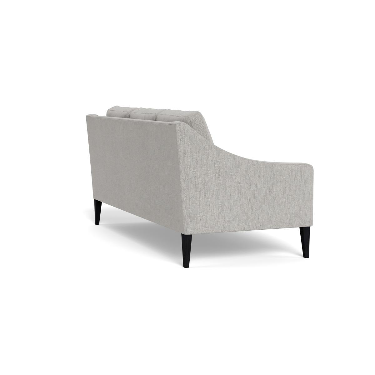 Heal's Richmond 3 Seater Sofa Smart Linen Mix Silver Natural Ash Feet - Heal's UK Furniture – image 4