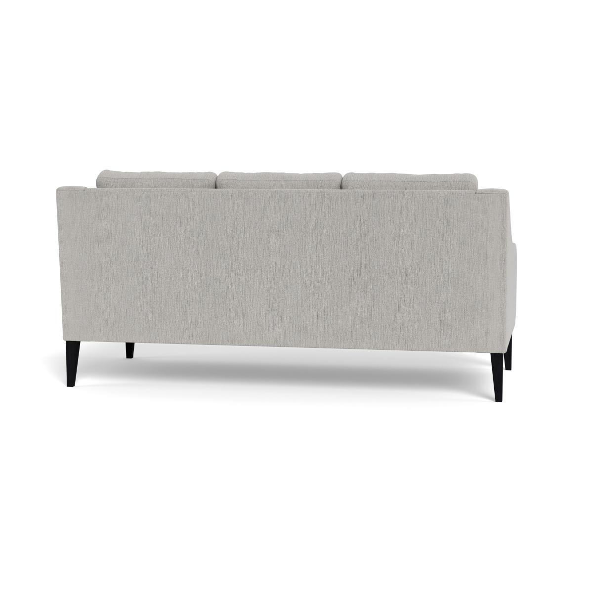 Heal's Richmond 3 Seater Sofa Smart Linen Mix Silver Natural Ash Feet - Heal's UK Furniture – image 5