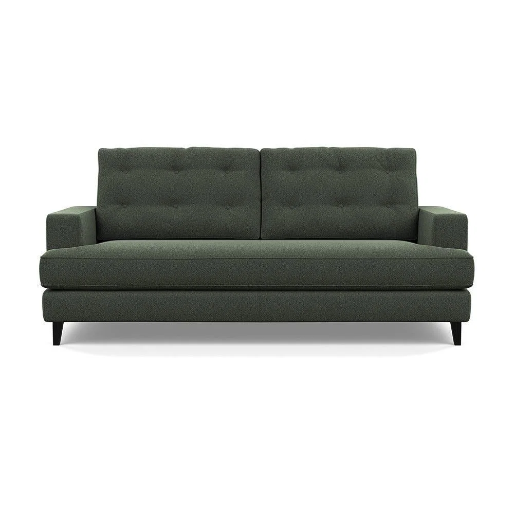 Heal's Mistral 3 Seater Sofa Textured Boucle Fern Black Feet – image 2